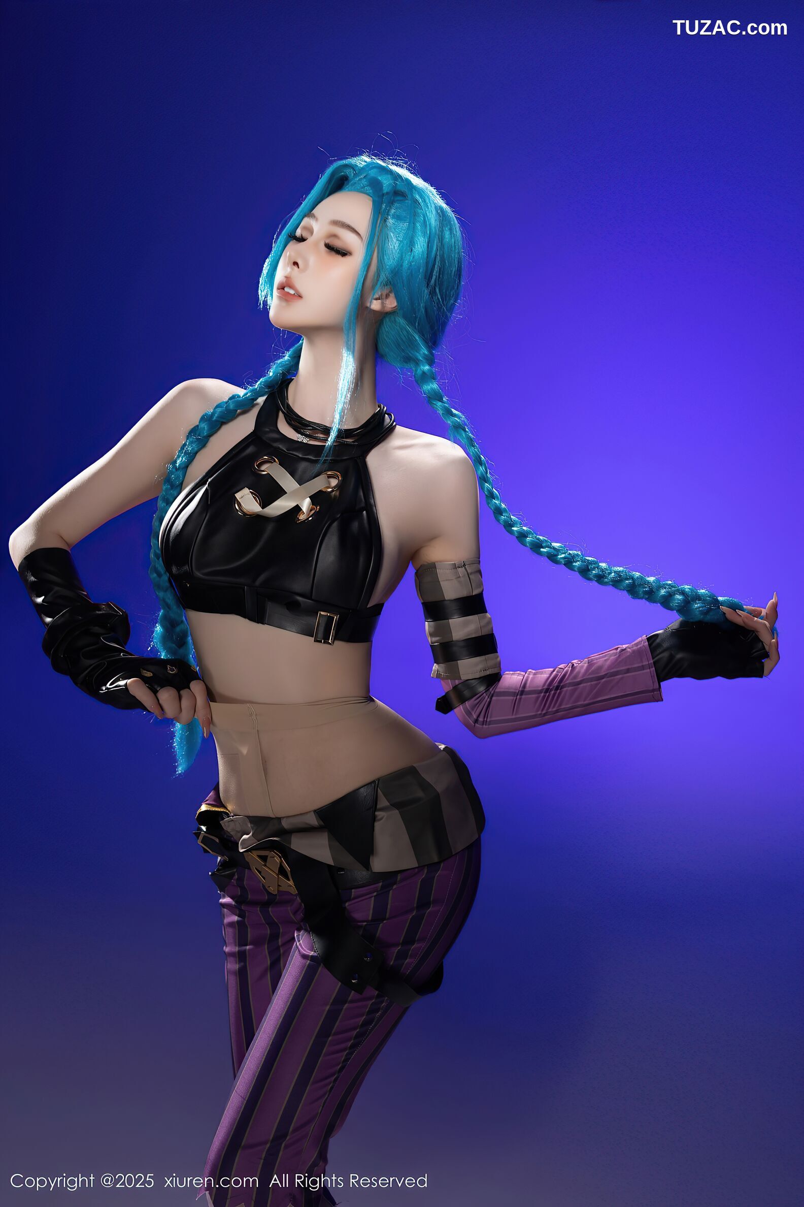 XiuRen秀人网-10479-小逗逗-性感Cos双城之战金克丝-2025.06.27