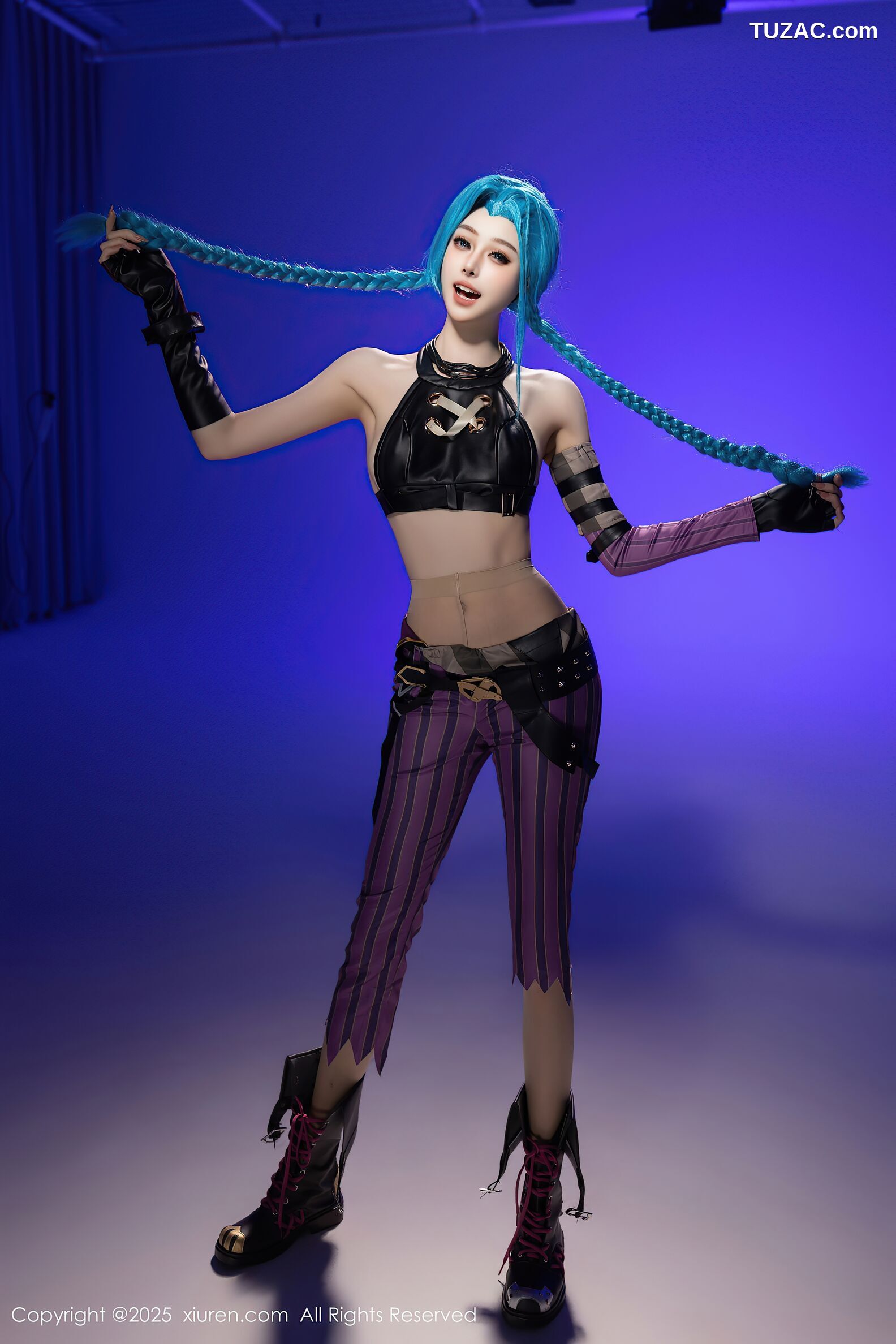 XiuRen秀人网-10479-小逗逗-性感Cos双城之战金克丝-2025.06.27