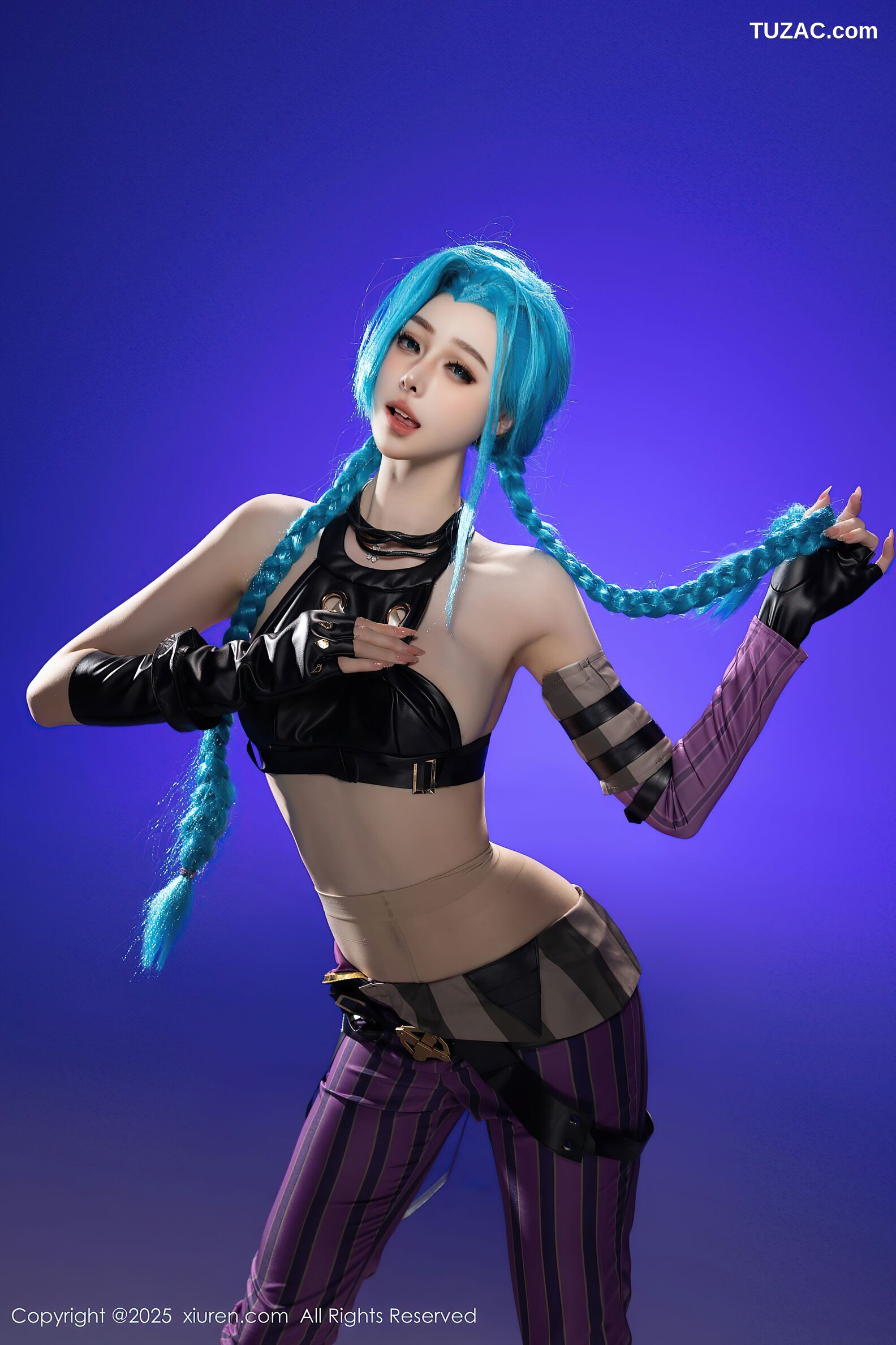 XiuRen秀人网-10479-小逗逗-性感Cos双城之战金克丝-2025.06.27