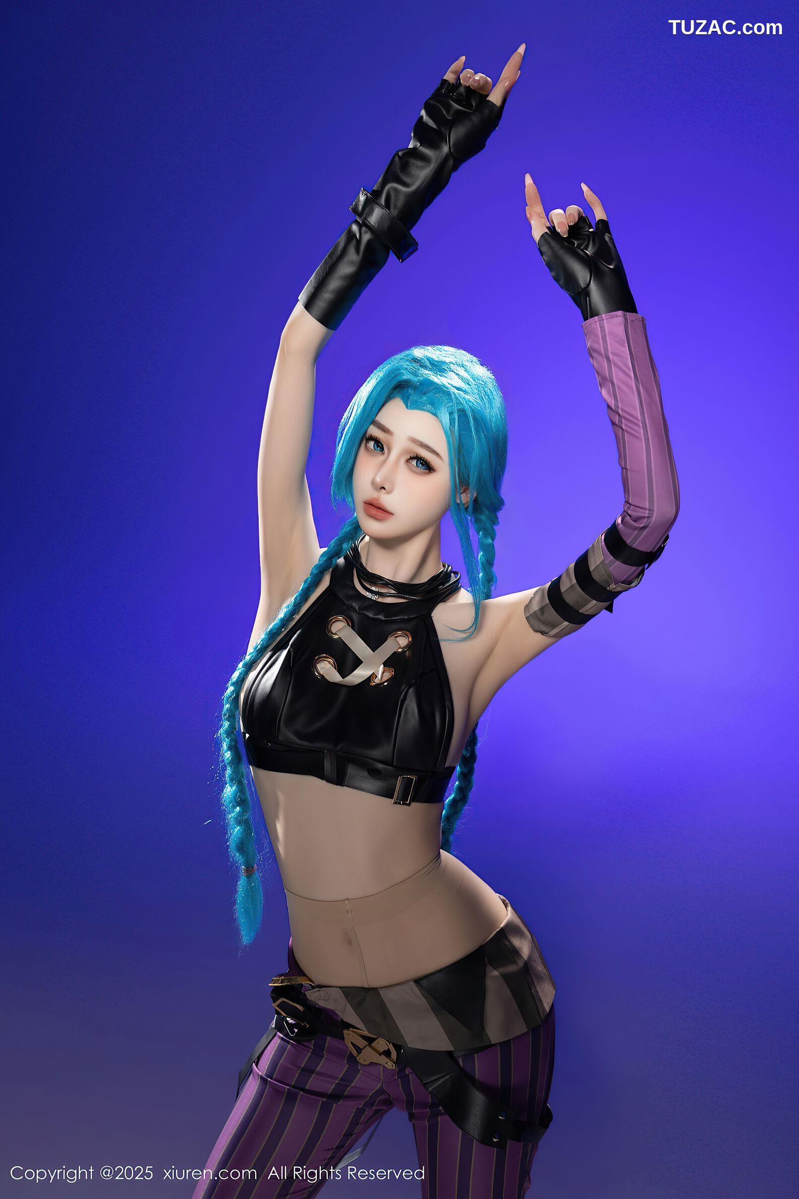 XiuRen秀人网-10479-小逗逗-性感Cos双城之战金克丝-2025.06.27