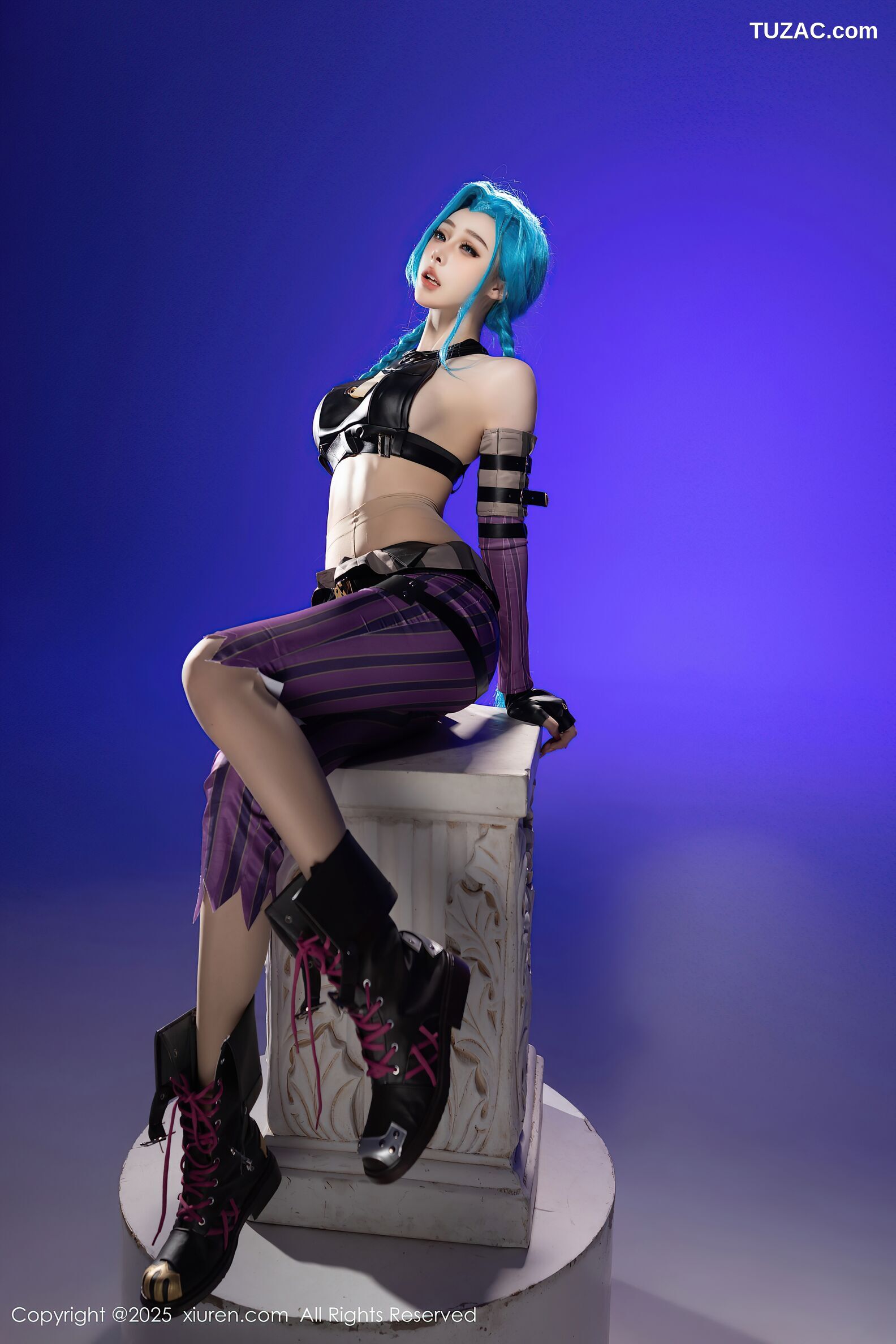 XiuRen秀人网-10479-小逗逗-性感Cos双城之战金克丝-2025.06.27