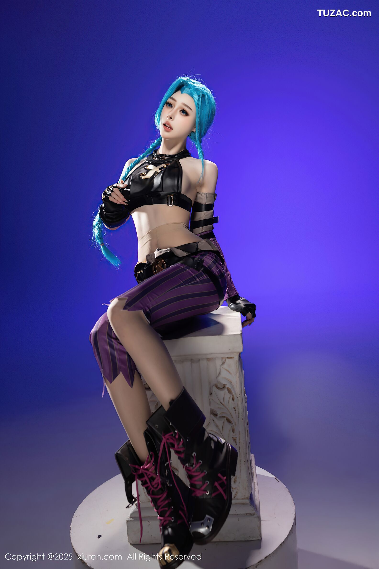 XiuRen秀人网-10479-小逗逗-性感Cos双城之战金克丝-2025.06.27