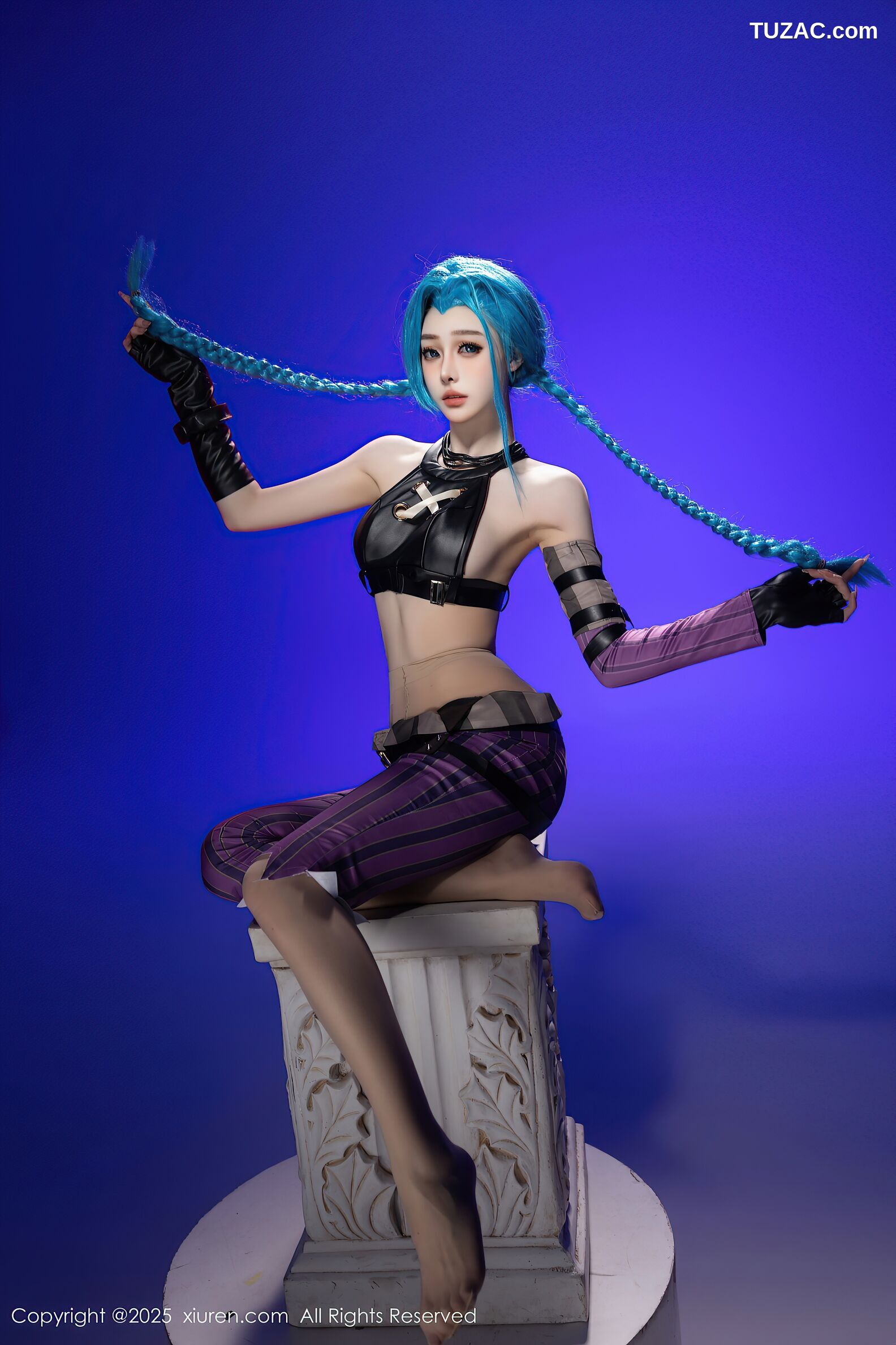 XiuRen秀人网-10479-小逗逗-性感Cos双城之战金克丝-2025.06.27