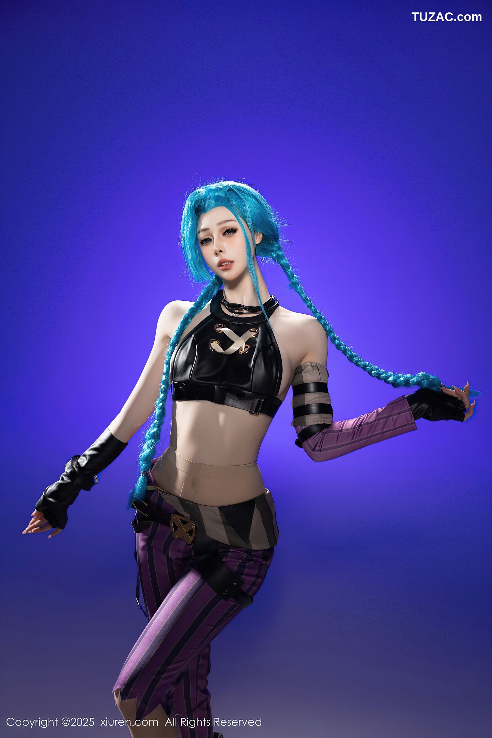 XiuRen秀人网-10479-小逗逗-性感Cos双城之战金克丝-2025.06.27