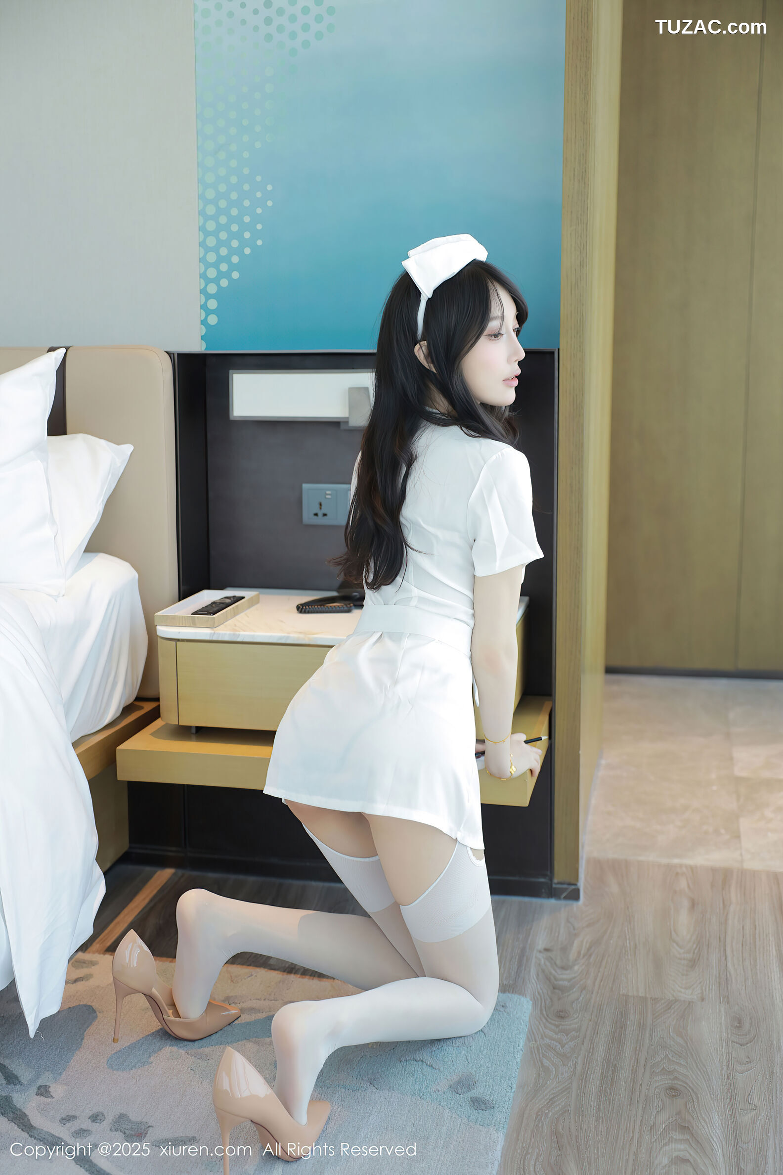 XiuRen秀人网-10507-玥儿玥er-白色护士制服白丝-2025.07.04