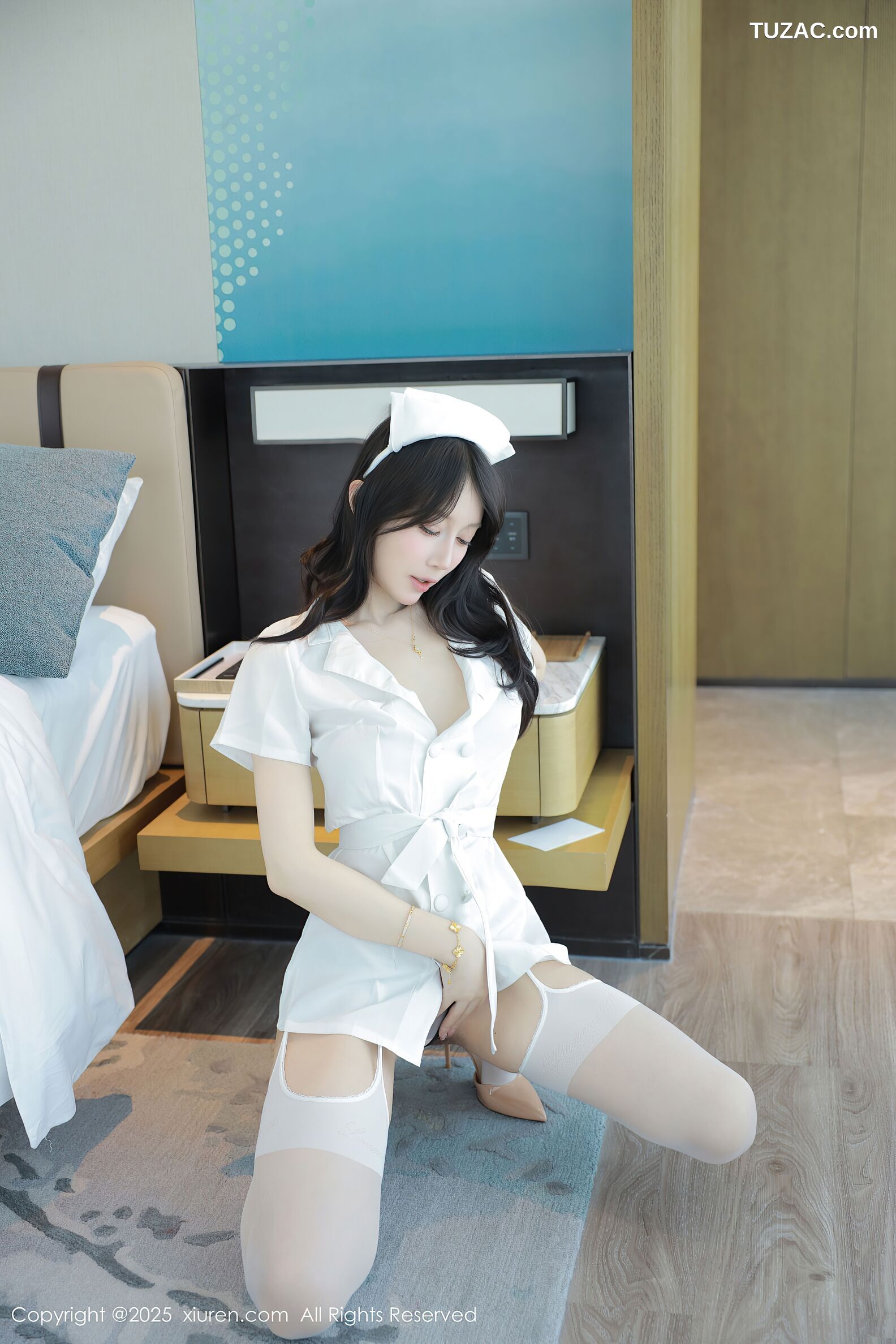XiuRen秀人网-10507-玥儿玥er-白色护士制服白丝-2025.07.04