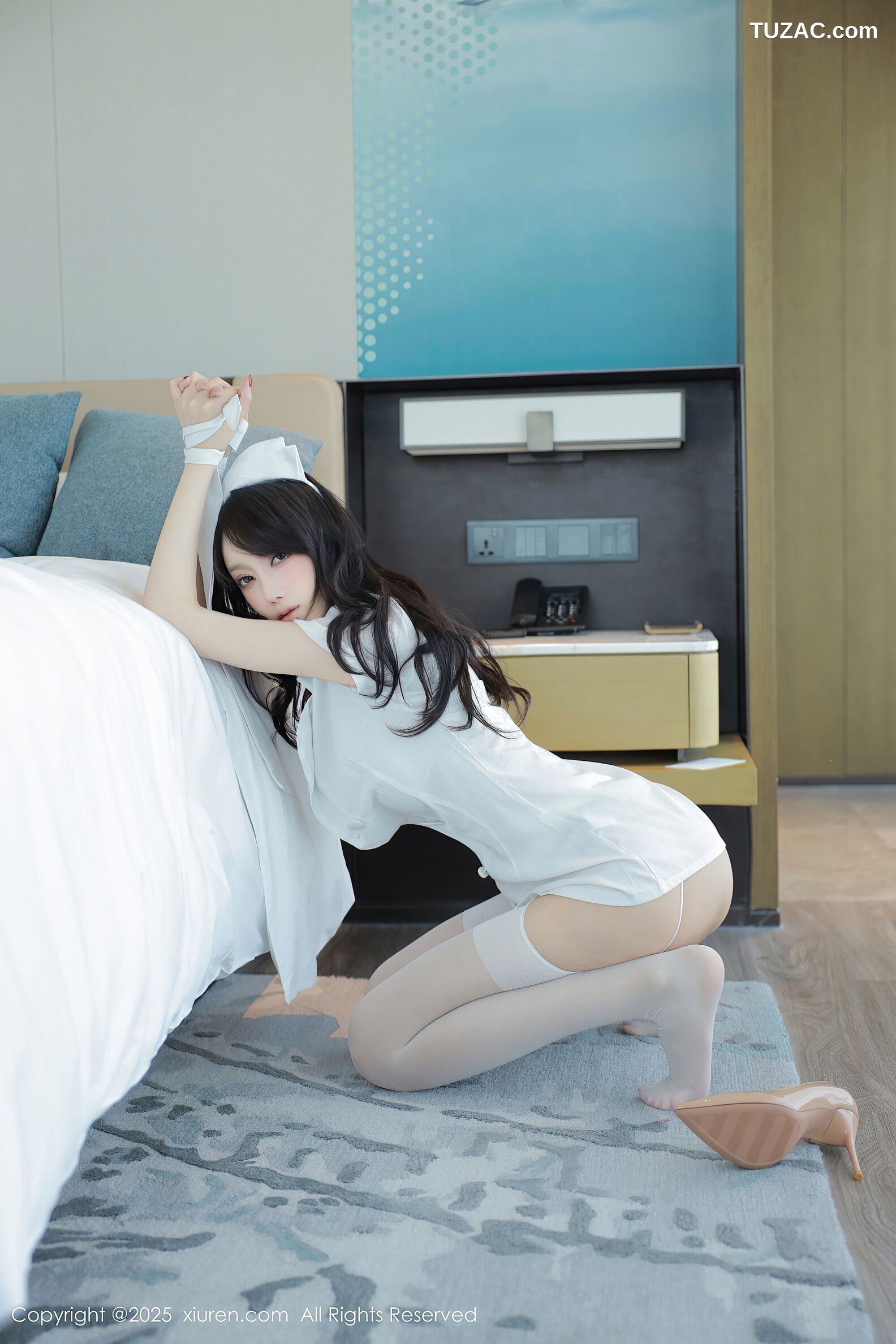 XiuRen秀人网-10507-玥儿玥er-白色护士制服白丝-2025.07.04
