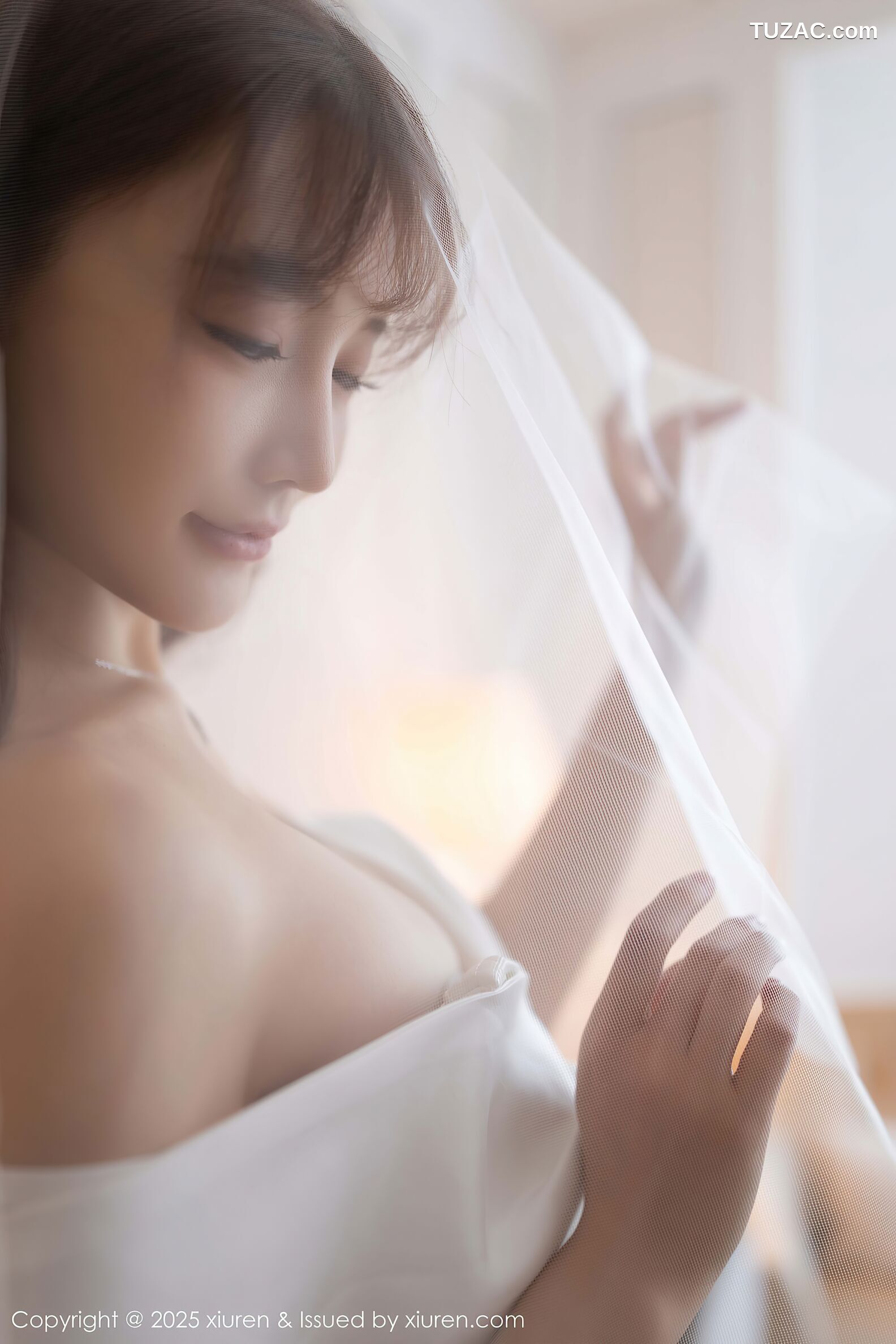 XiuRen秀人网-10535-陆萱萱-白色蕾丝情趣婚纱-2025.07.10