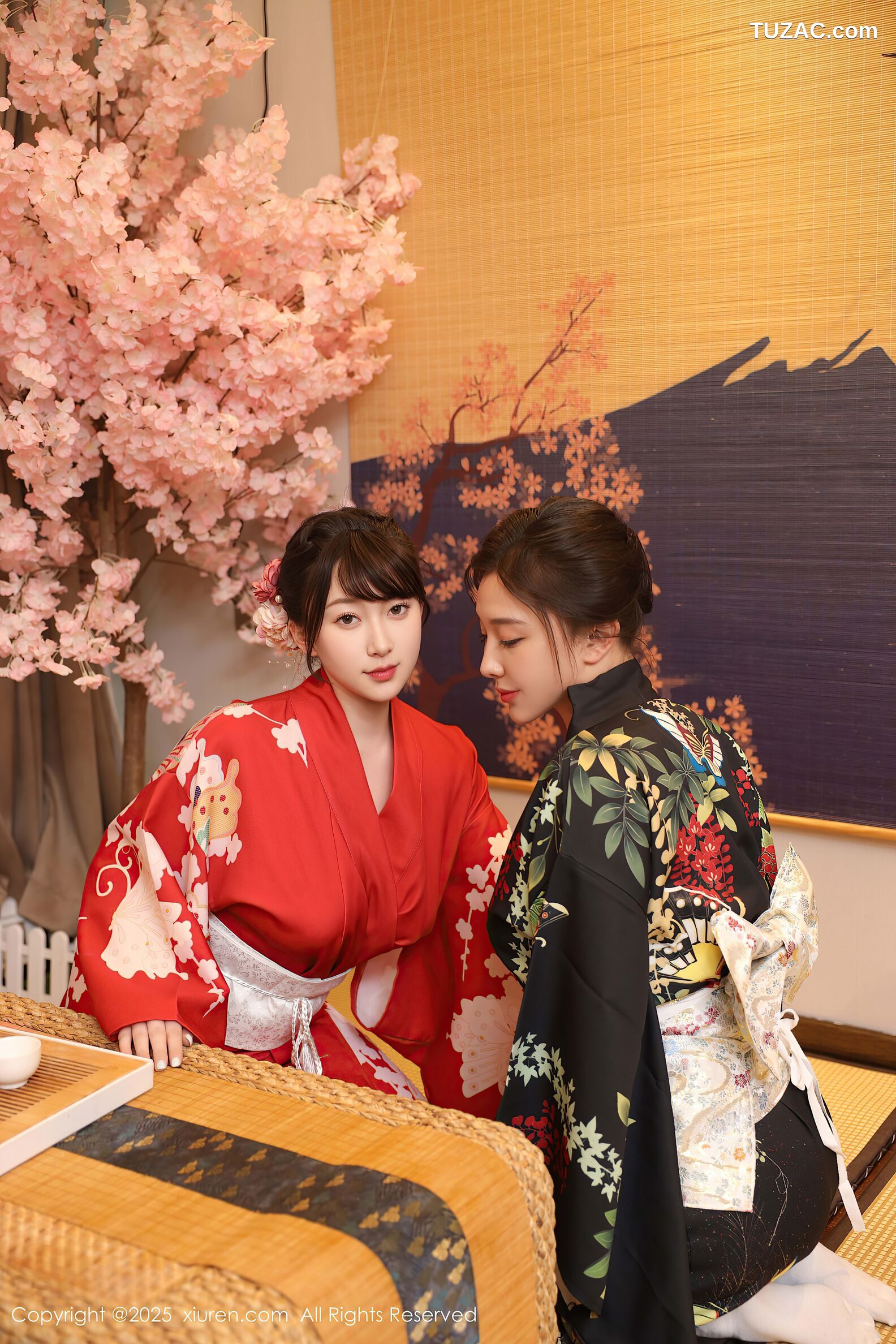 XiuRen秀人网-10624-李沁恩lrene-性感红色和服-2025.08.06