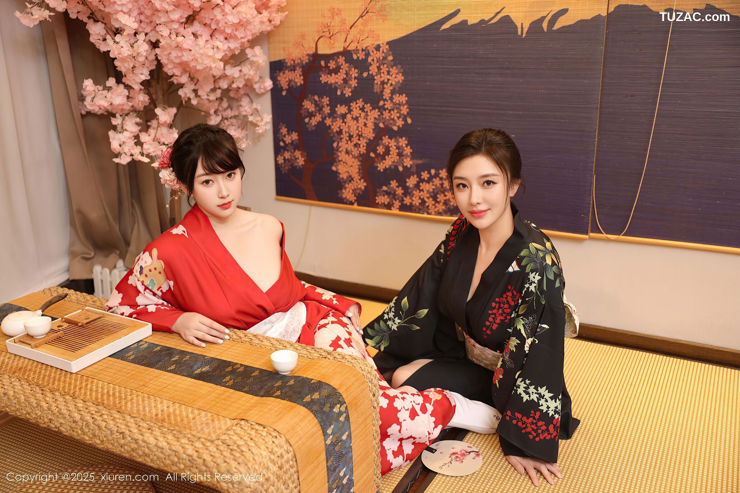 XiuRen秀人网-10624-李沁恩lrene-性感红色和服-2025.08.06