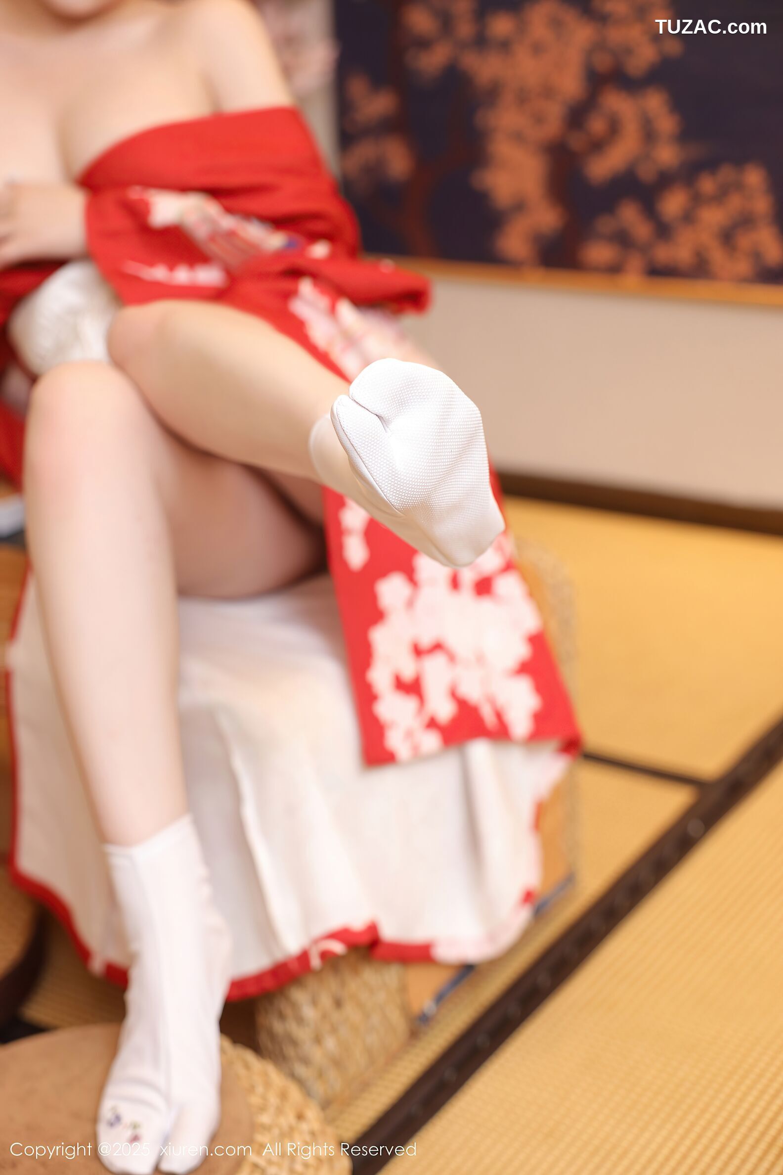 XiuRen秀人网-10624-李沁恩lrene-性感红色和服-2025.08.06
