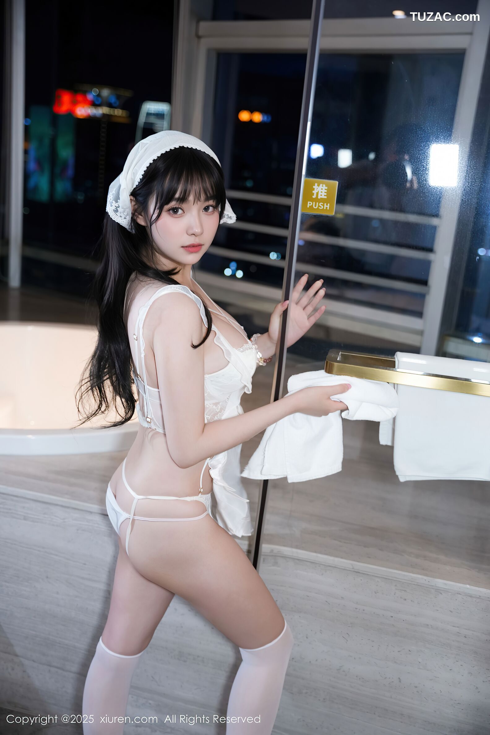 XiuRen秀人网-10631-软情-白纱情趣女仆装-2025.08.08