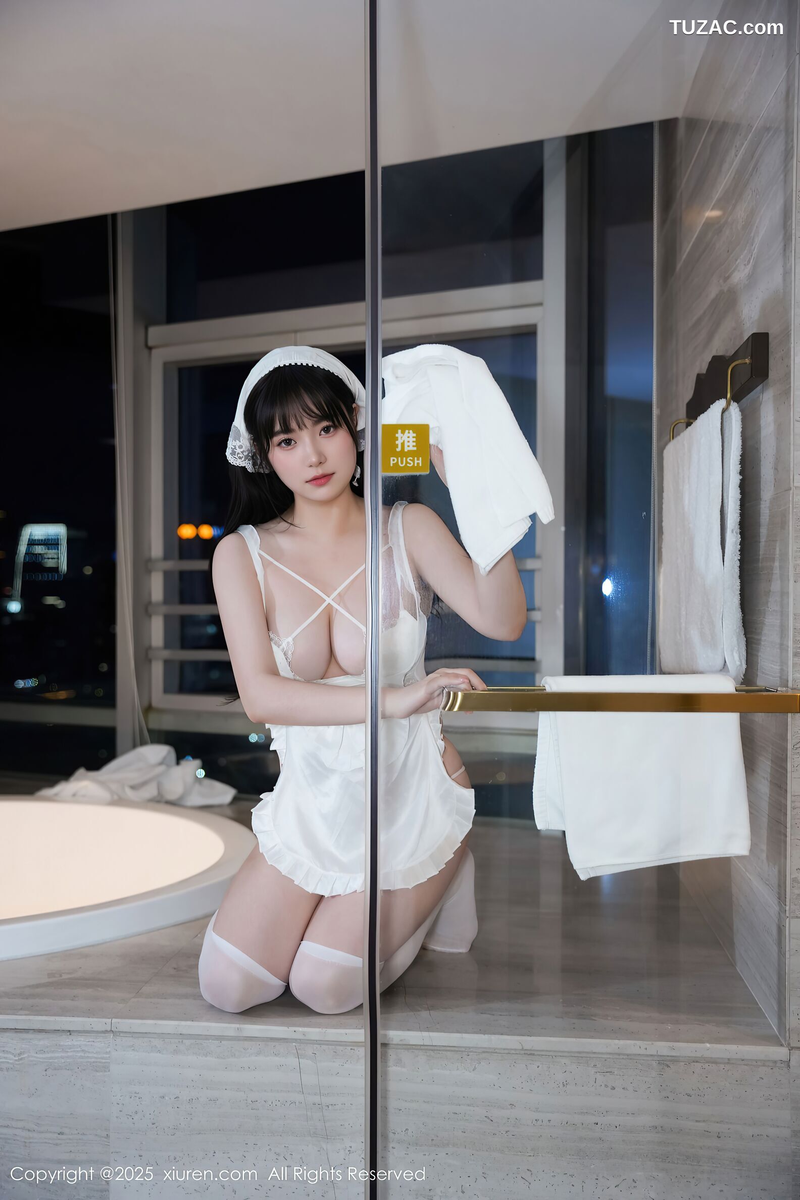XiuRen秀人网-10631-软情-白纱情趣女仆装-2025.08.08
