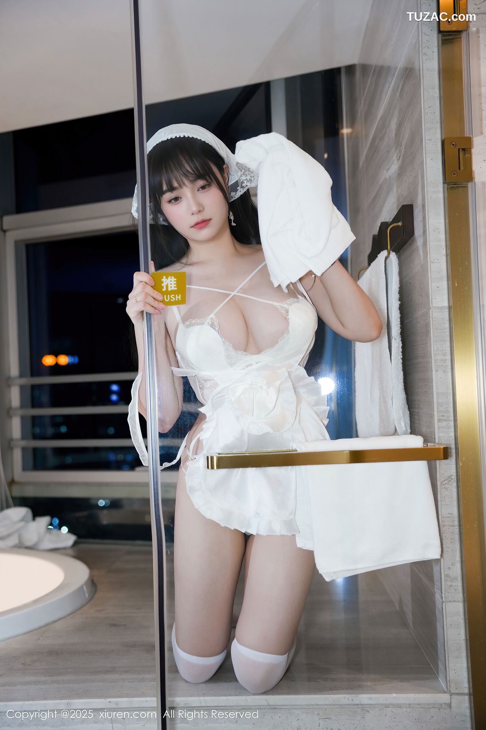 XiuRen秀人网-10631-软情-白纱情趣女仆装-2025.08.08