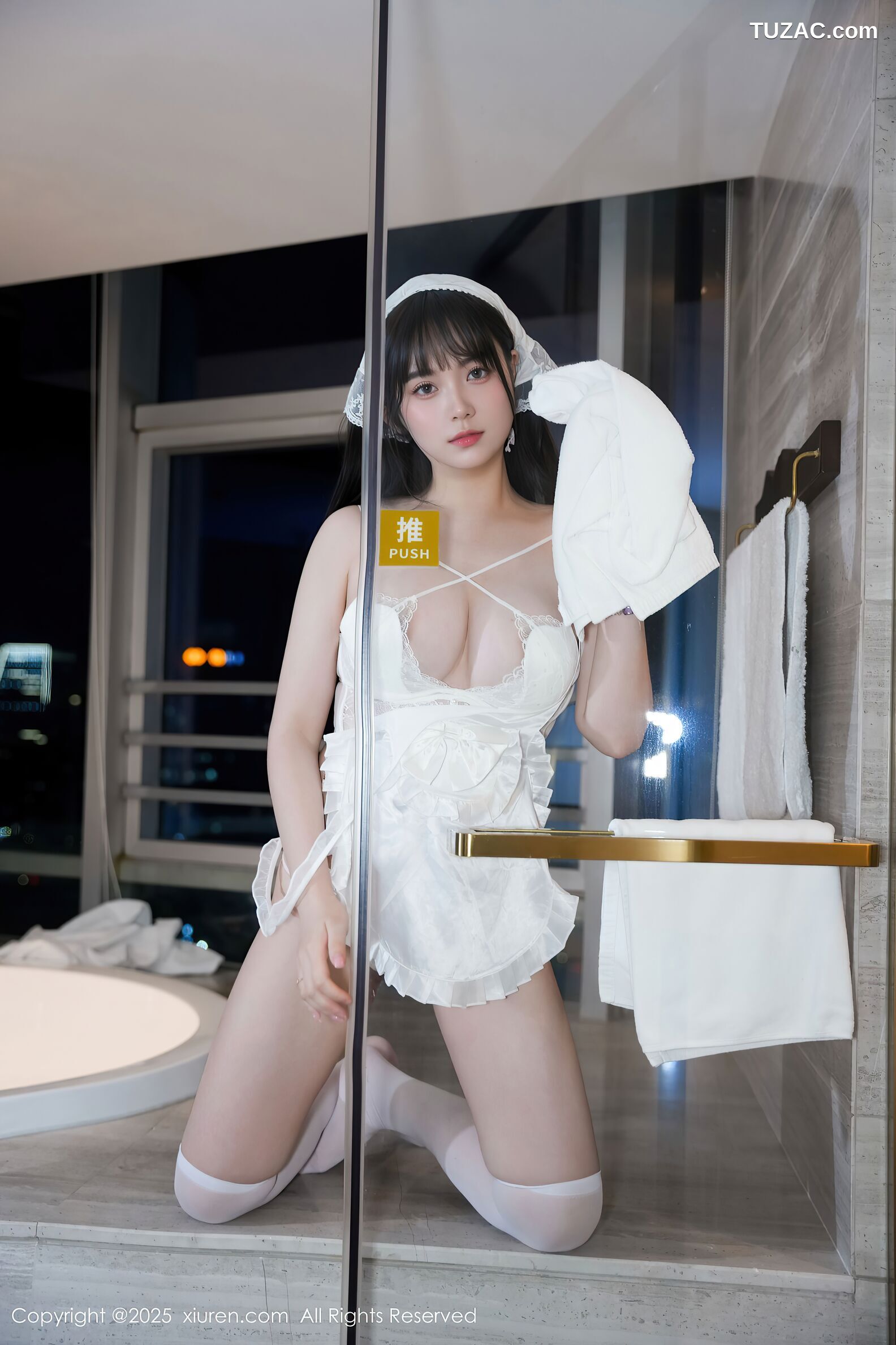 XiuRen秀人网-10631-软情-白纱情趣女仆装-2025.08.08