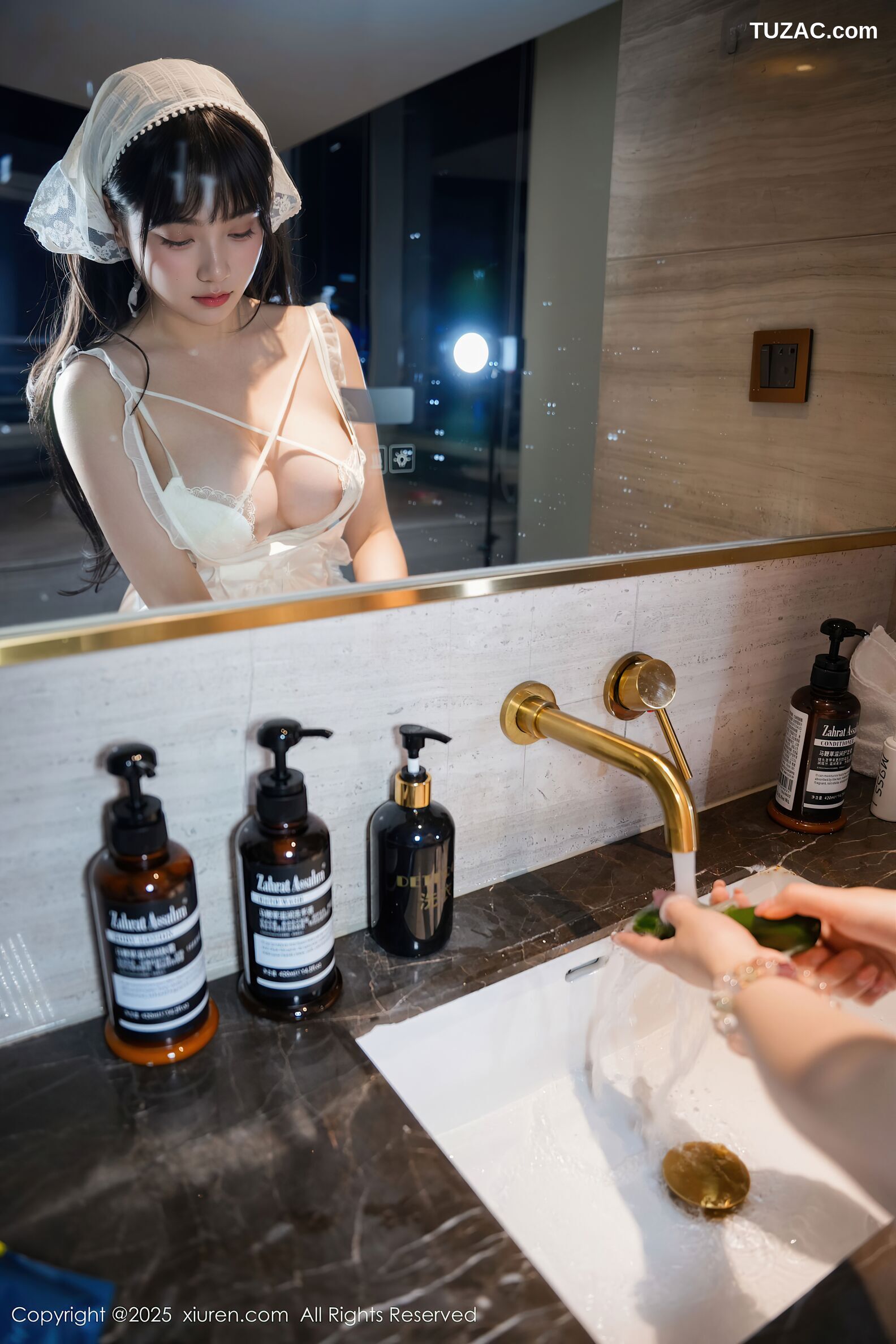 XiuRen秀人网-10631-软情-白纱情趣女仆装-2025.08.08