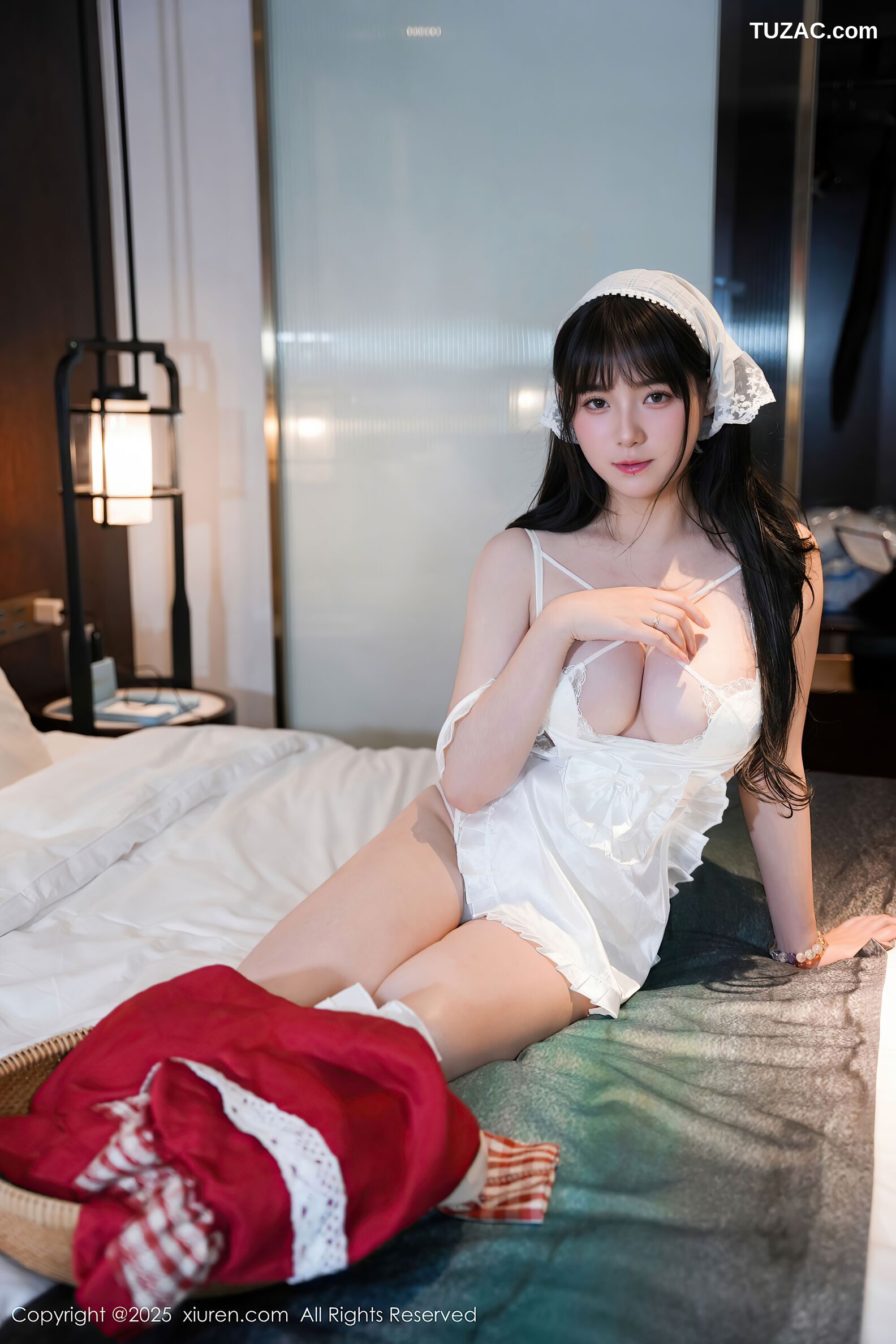 XiuRen秀人网-10631-软情-白纱情趣女仆装-2025.08.08
