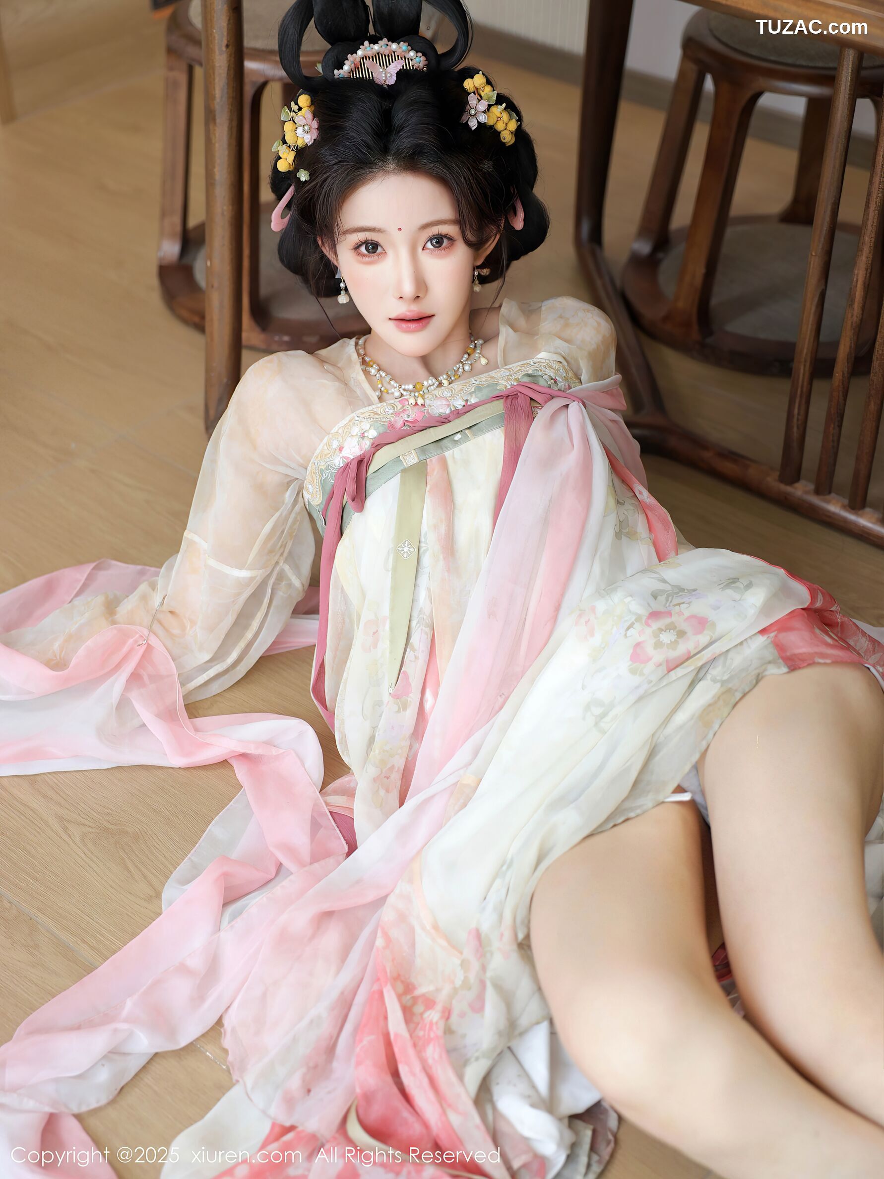XiuRen秀人网-10645-梨霜儿-浅色古风汉服茶道-2025.08.13