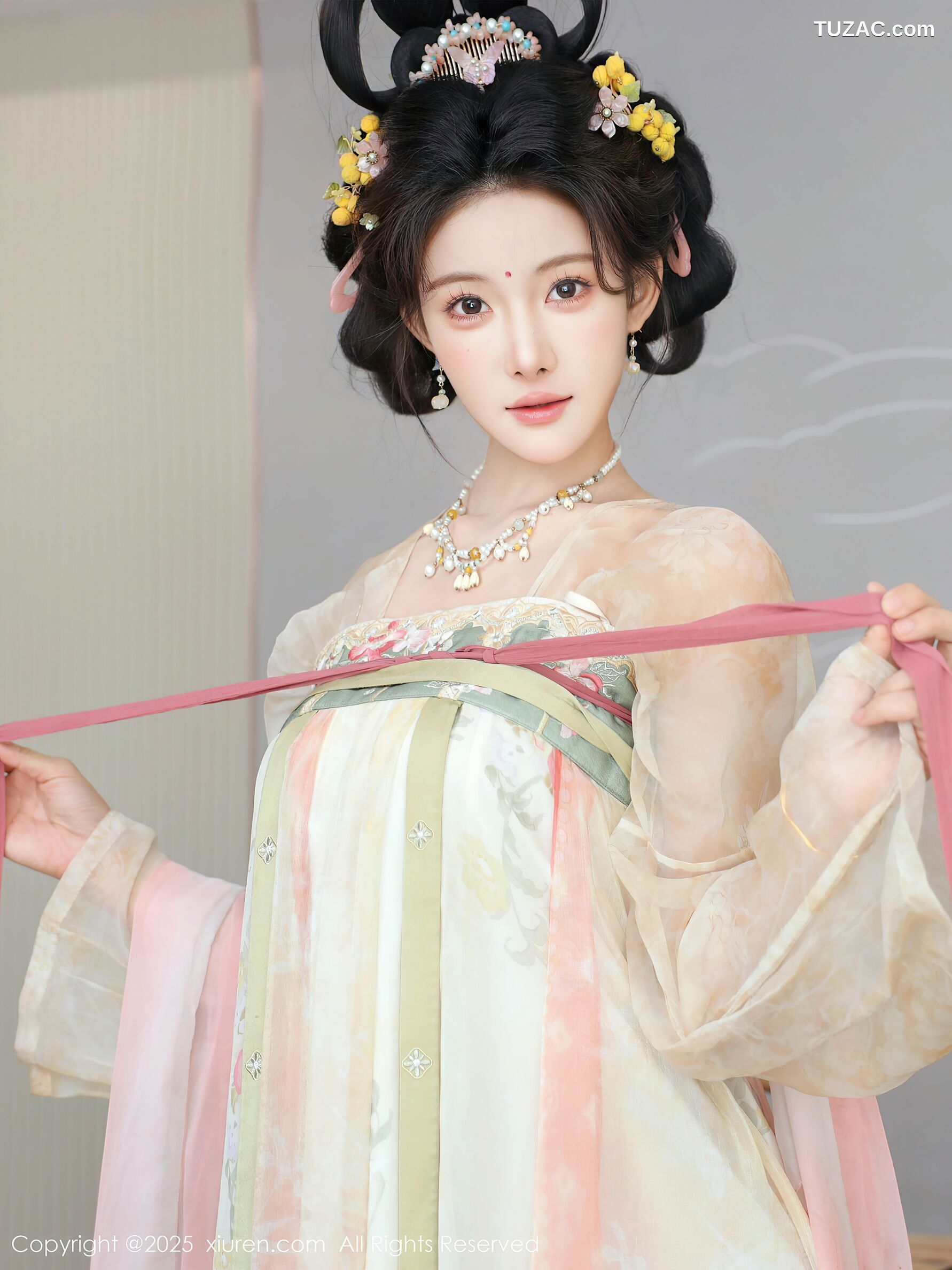 XiuRen秀人网-10645-梨霜儿-浅色古风汉服茶道-2025.08.13
