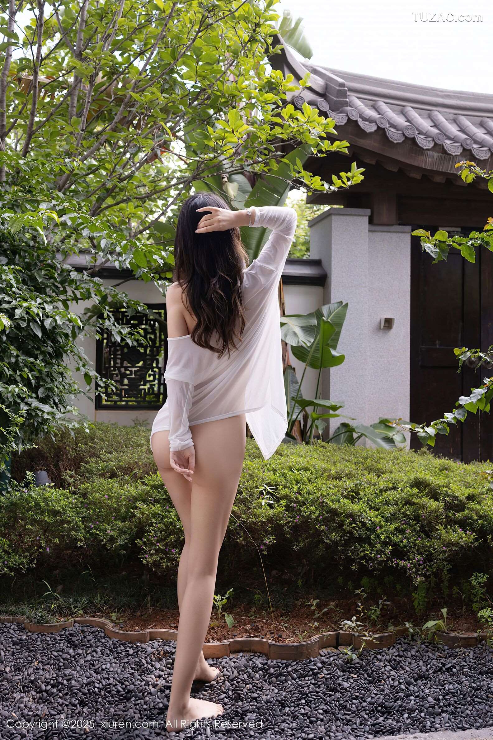 XiuRen秀人网-10662-唐安琪-性感红色内衣红裙宽松白T-2025.08.18