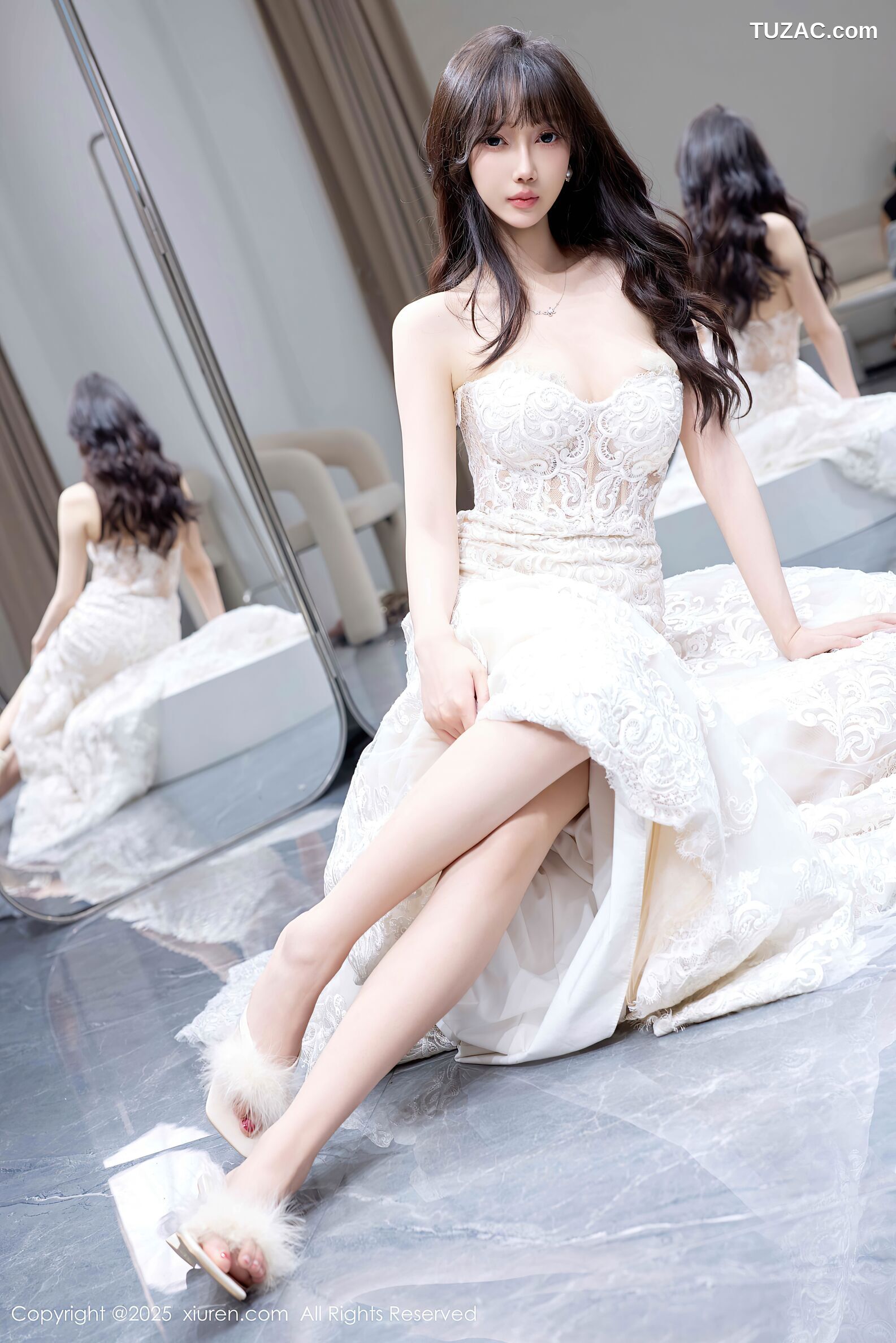 XiuRen秀人网-10663-玥儿玥er-性感白色婚纱-2025.08.18