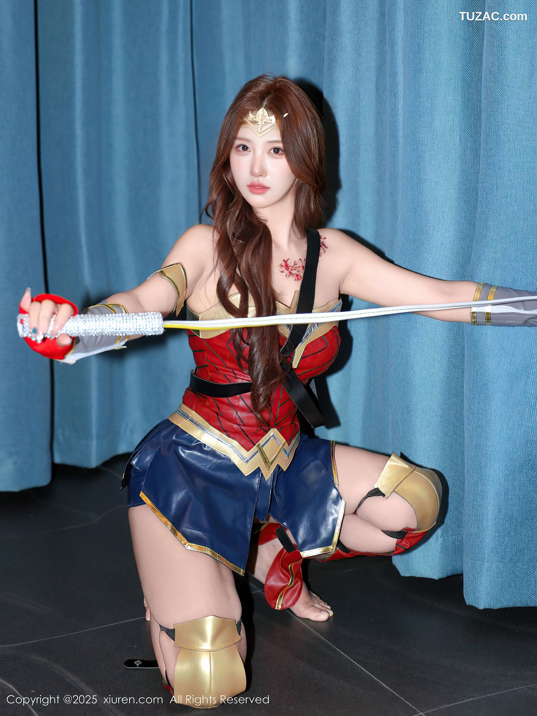 XiuRen秀人网-10710-金允希Yuki-cos神奇女侠-2025.08.29