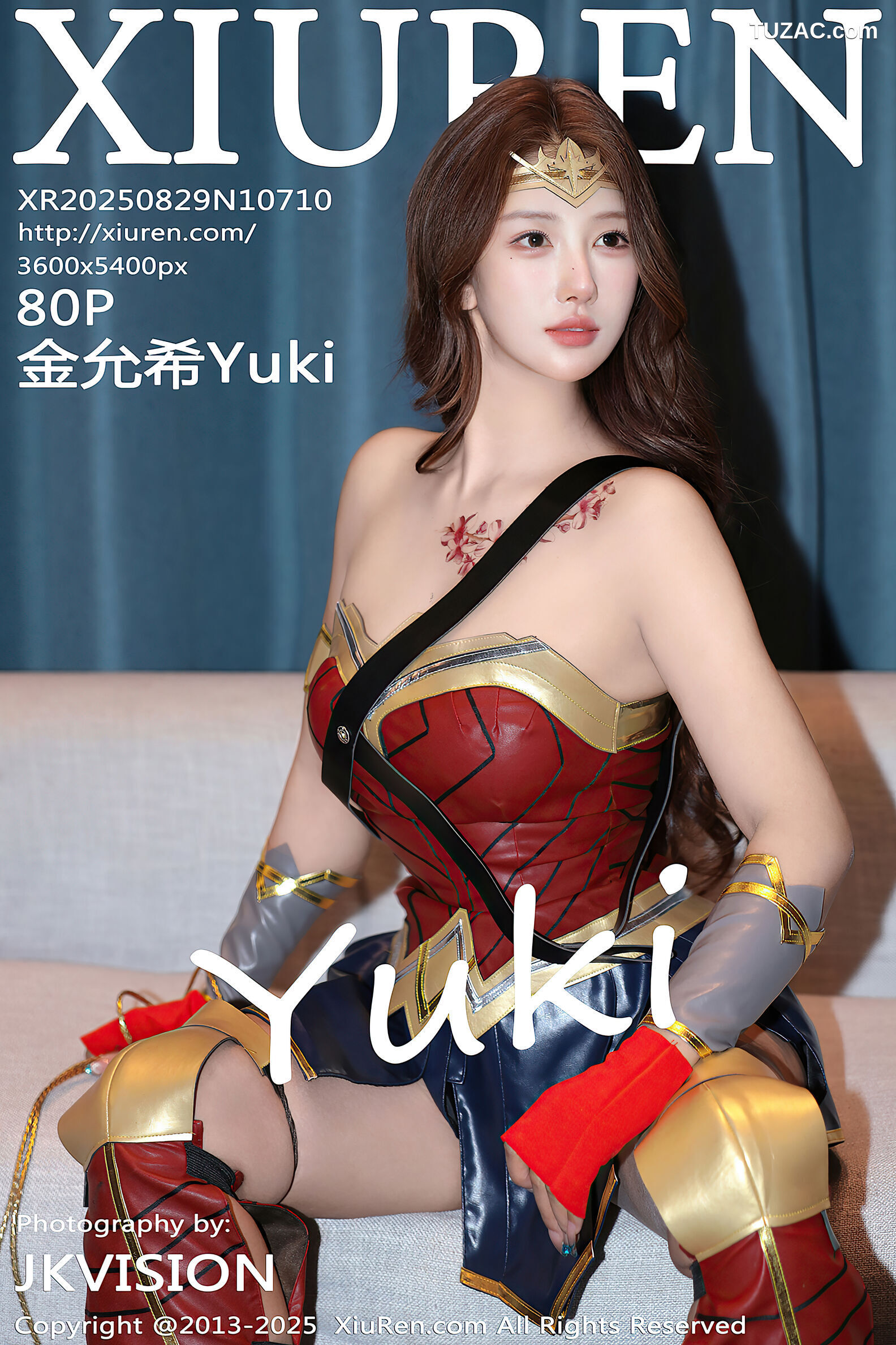 XiuRen秀人网-10710-金允希Yuki-cos神奇女侠-2025.08.29