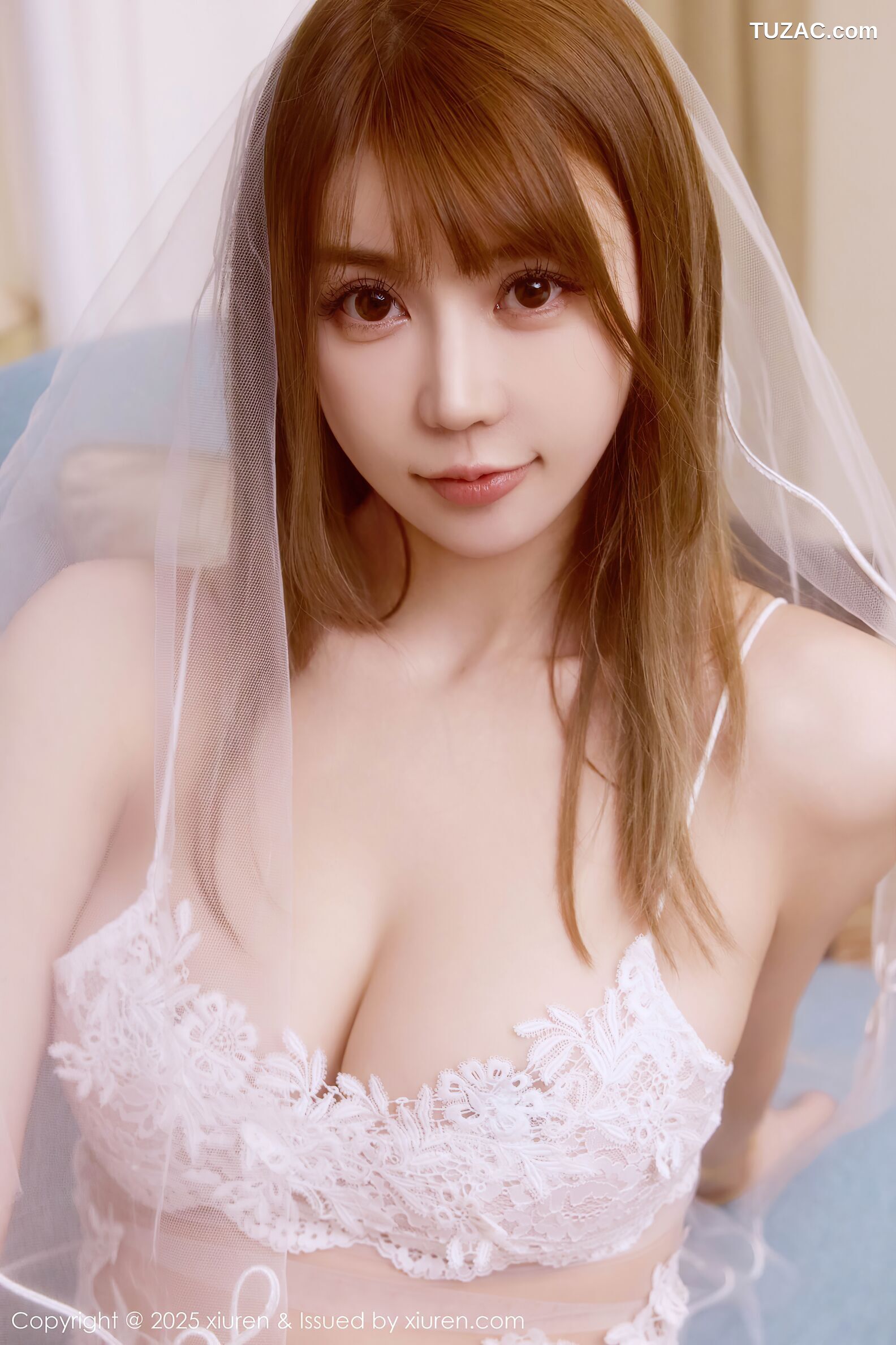 XiuRen秀人网-10775-Zoe柚柚-白色蕾丝服饰-2025.09.17