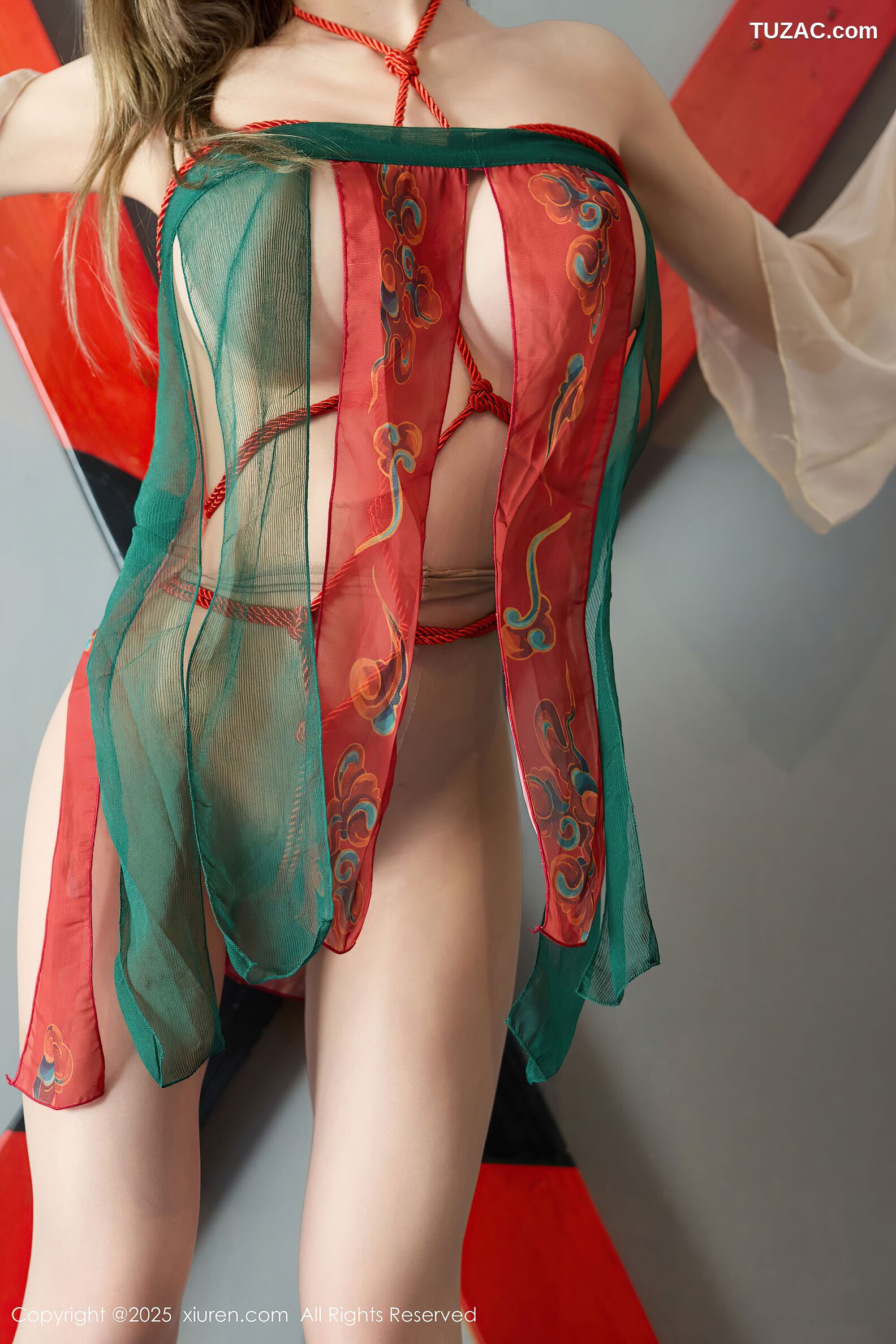 XiuRen秀人网-10811-Zoe柚柚-中秋情趣古风服饰绑缚-2025.09.26
