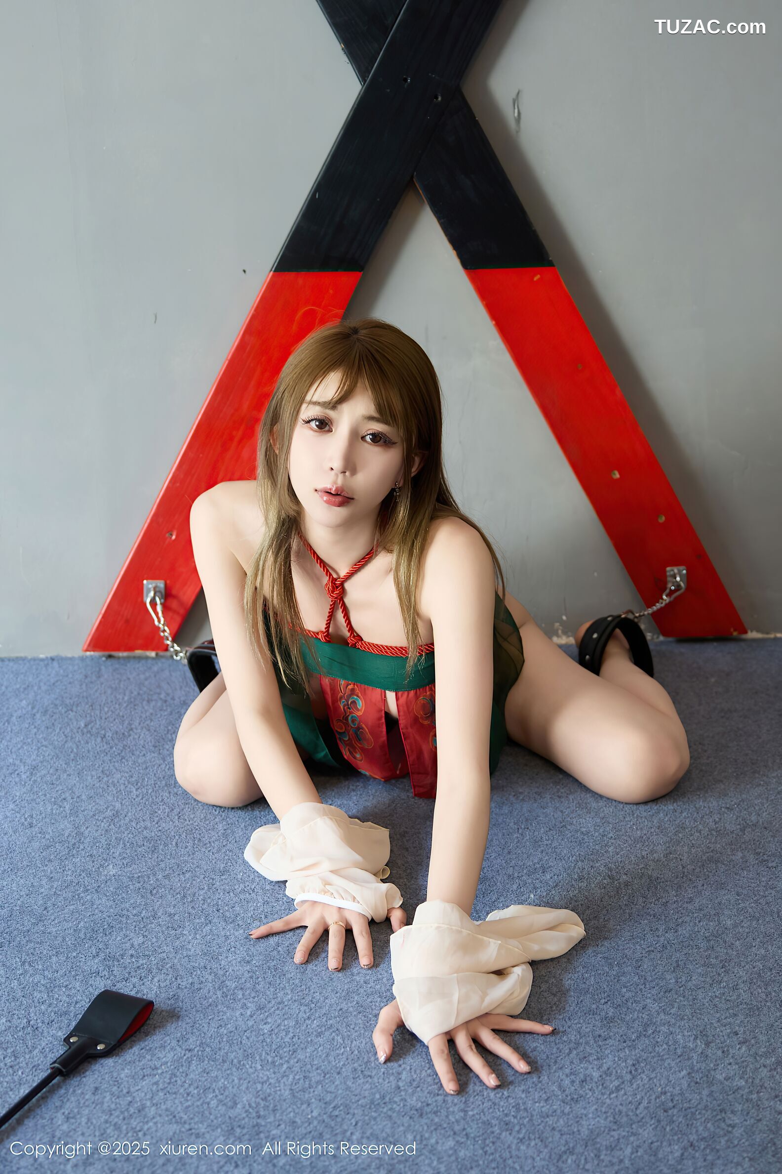 XiuRen秀人网-10811-Zoe柚柚-中秋情趣古风服饰绑缚-2025.09.26