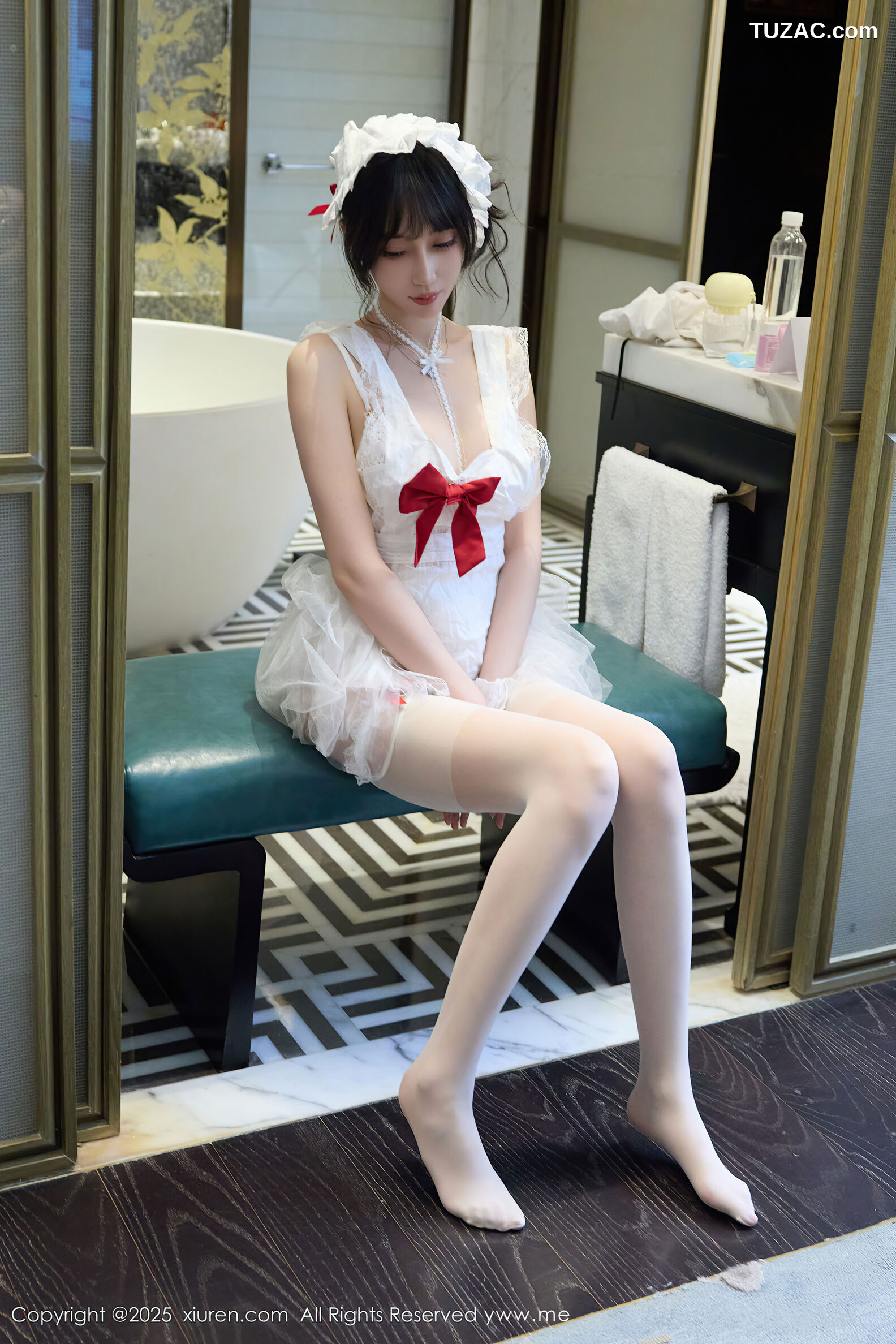 XiuRen秀人网-10827-玥儿玥er-萝莉白纱女仆装扮-2025.09.29