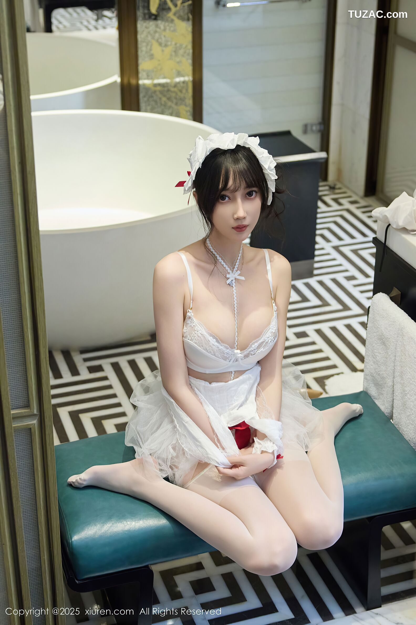 XiuRen秀人网-10827-玥儿玥er-萝莉白纱女仆装扮-2025.09.29