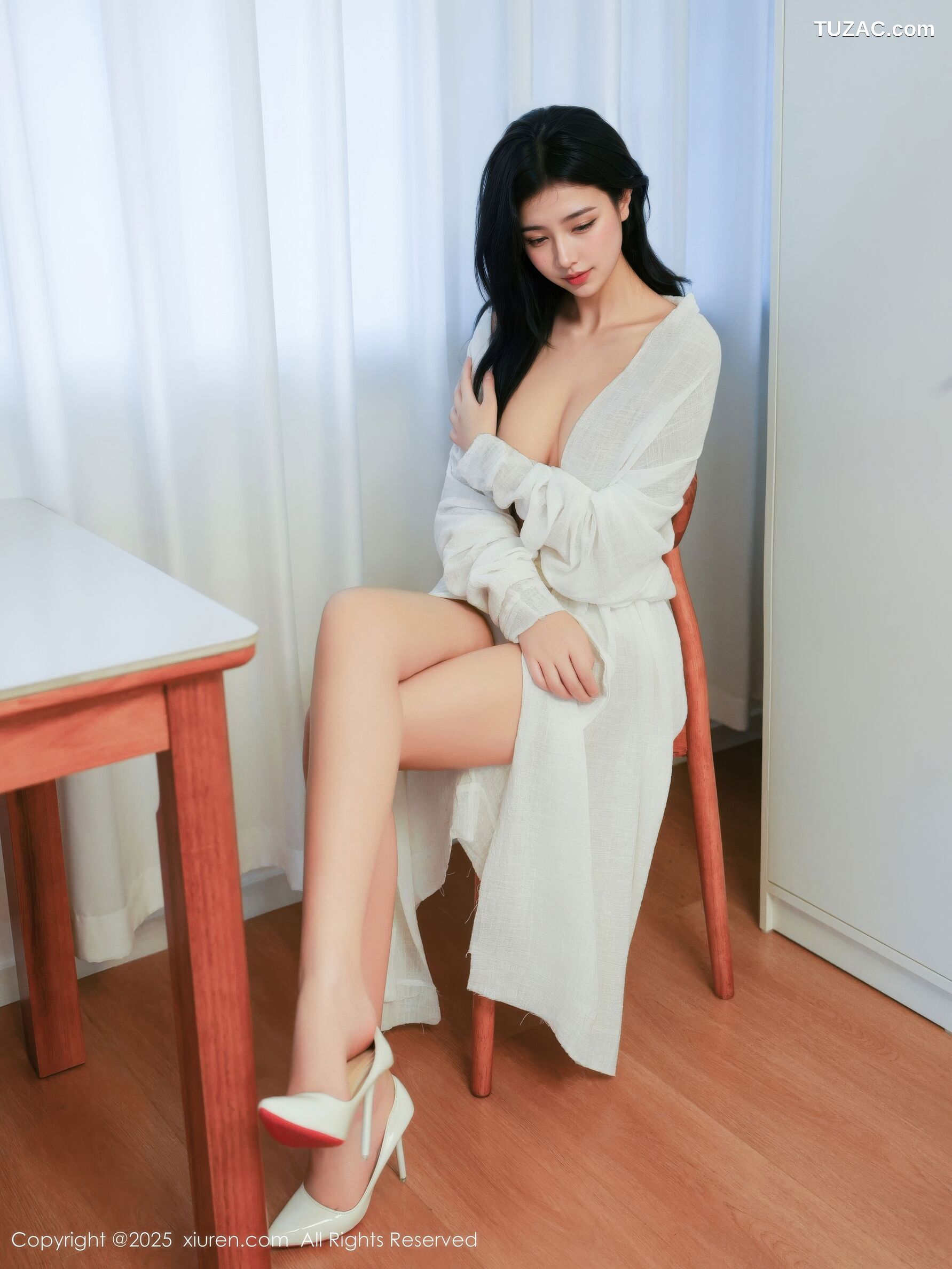 XiuRen秀人网-10920-林悦溪儿-白色浴袍玉体诱惑-2025.10.29