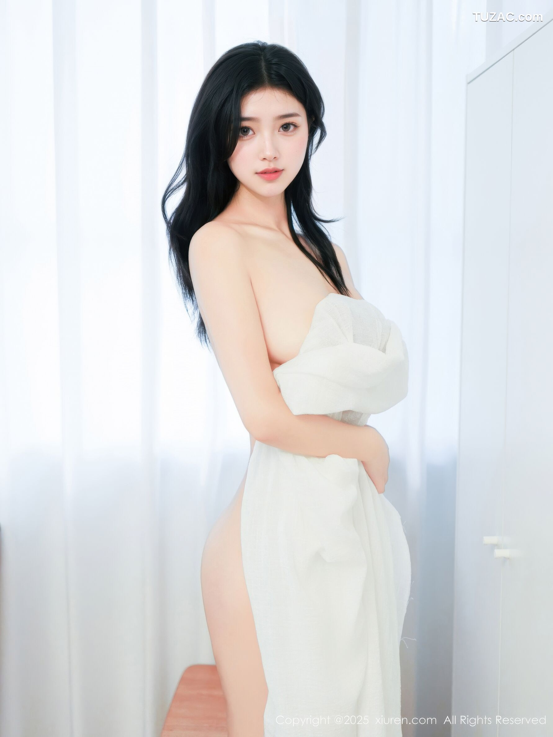 XiuRen秀人网-10920-林悦溪儿-白色浴袍玉体诱惑-2025.10.29