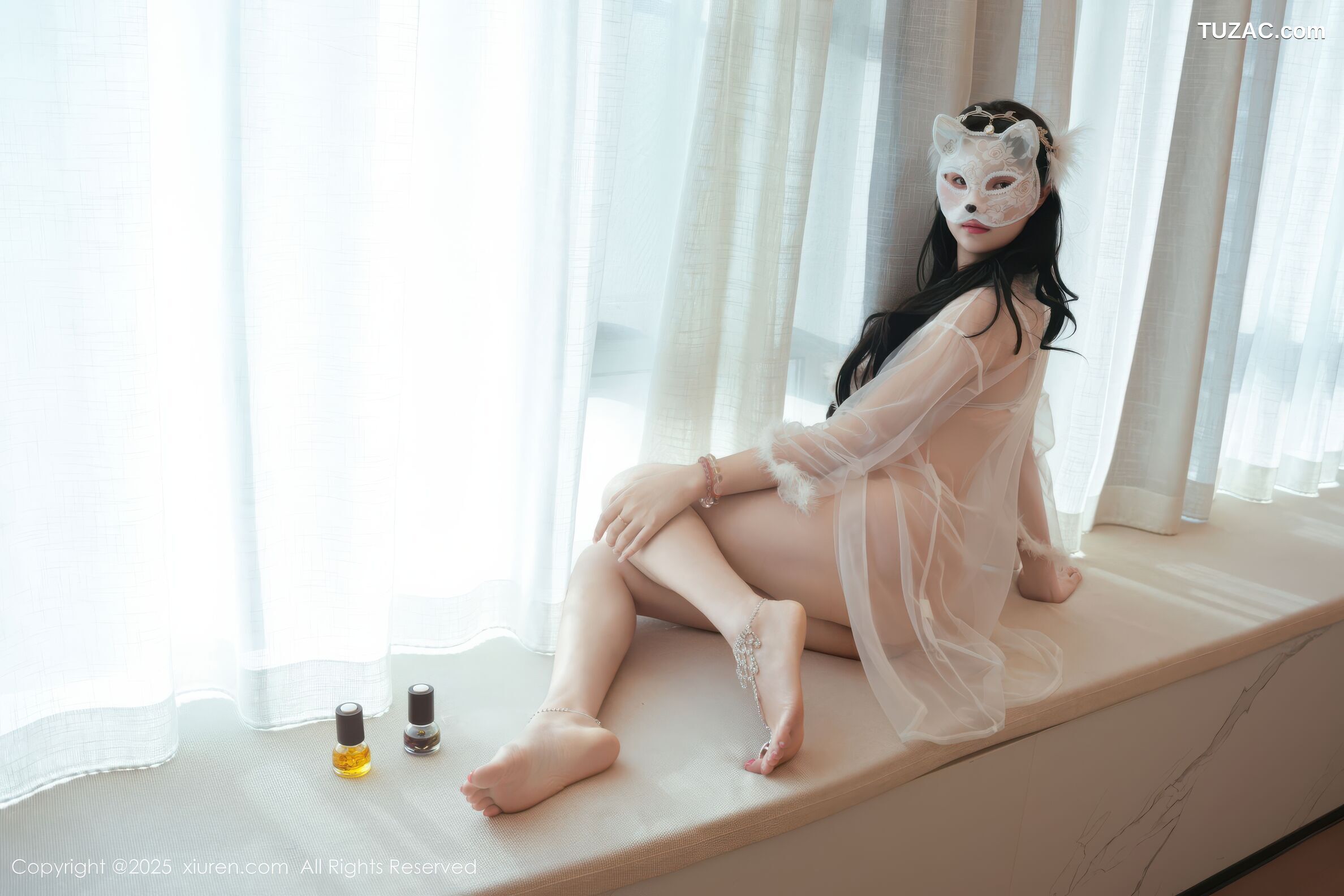 XiuRen秀人网-10923-软情-异域风透视白纱爆乳-2025.10.29