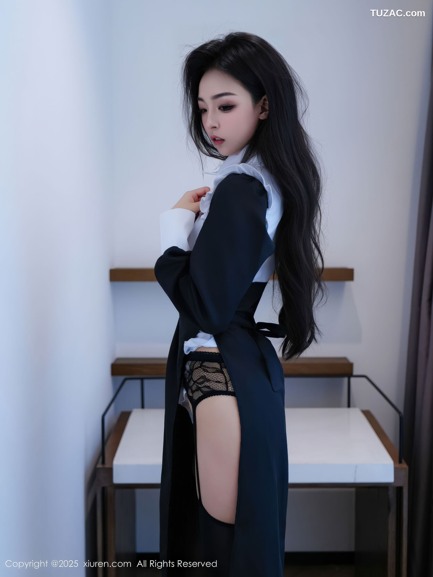 XiuRen秀人网-11059-白琮瑗-黑白情趣修女服黑丝-2025.12.03