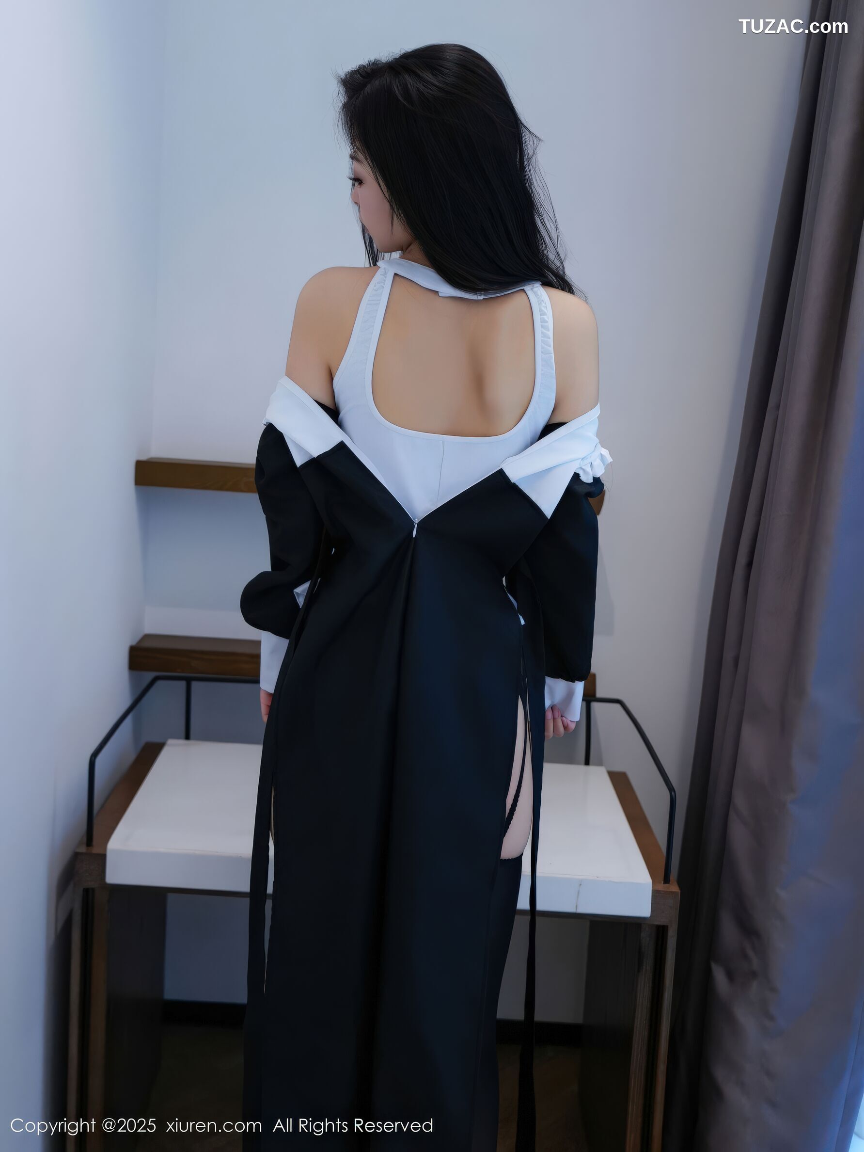 XiuRen秀人网-11059-白琮瑗-黑白情趣修女服黑丝-2025.12.03