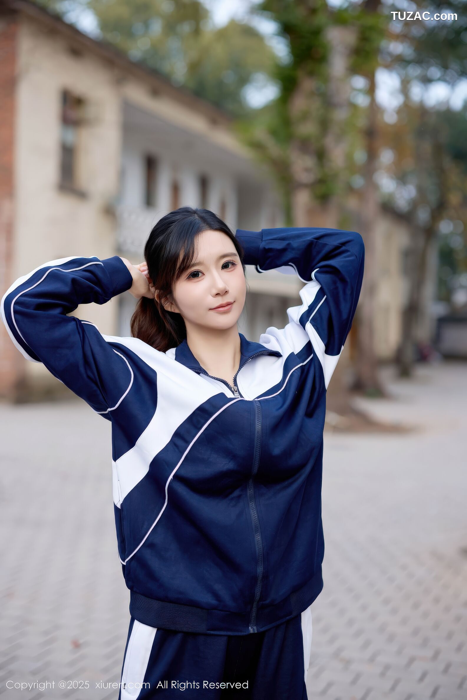 XiuRen秀人网-11103-小肉肉咪-校服校园清纯少女红色内衣-2025.12.12
