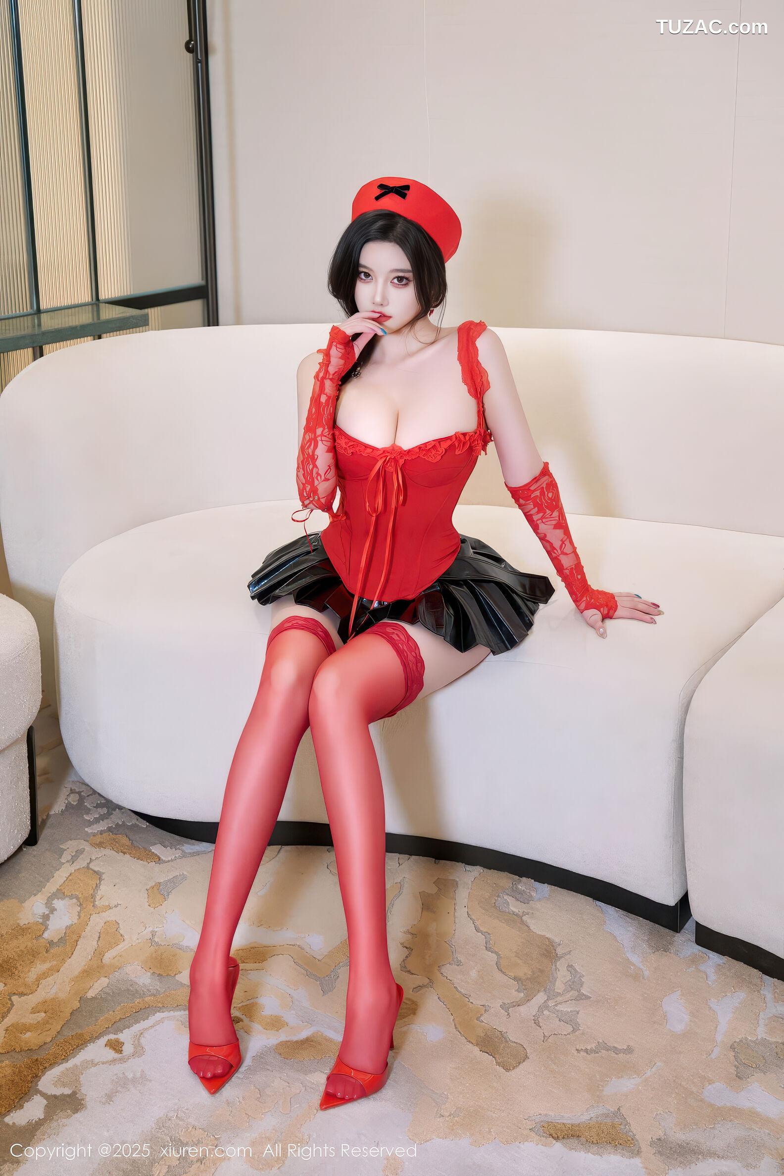 XiuRen秀人网-11151-CHENCHEN-兔女郎红色情趣服饰-2025.12.24