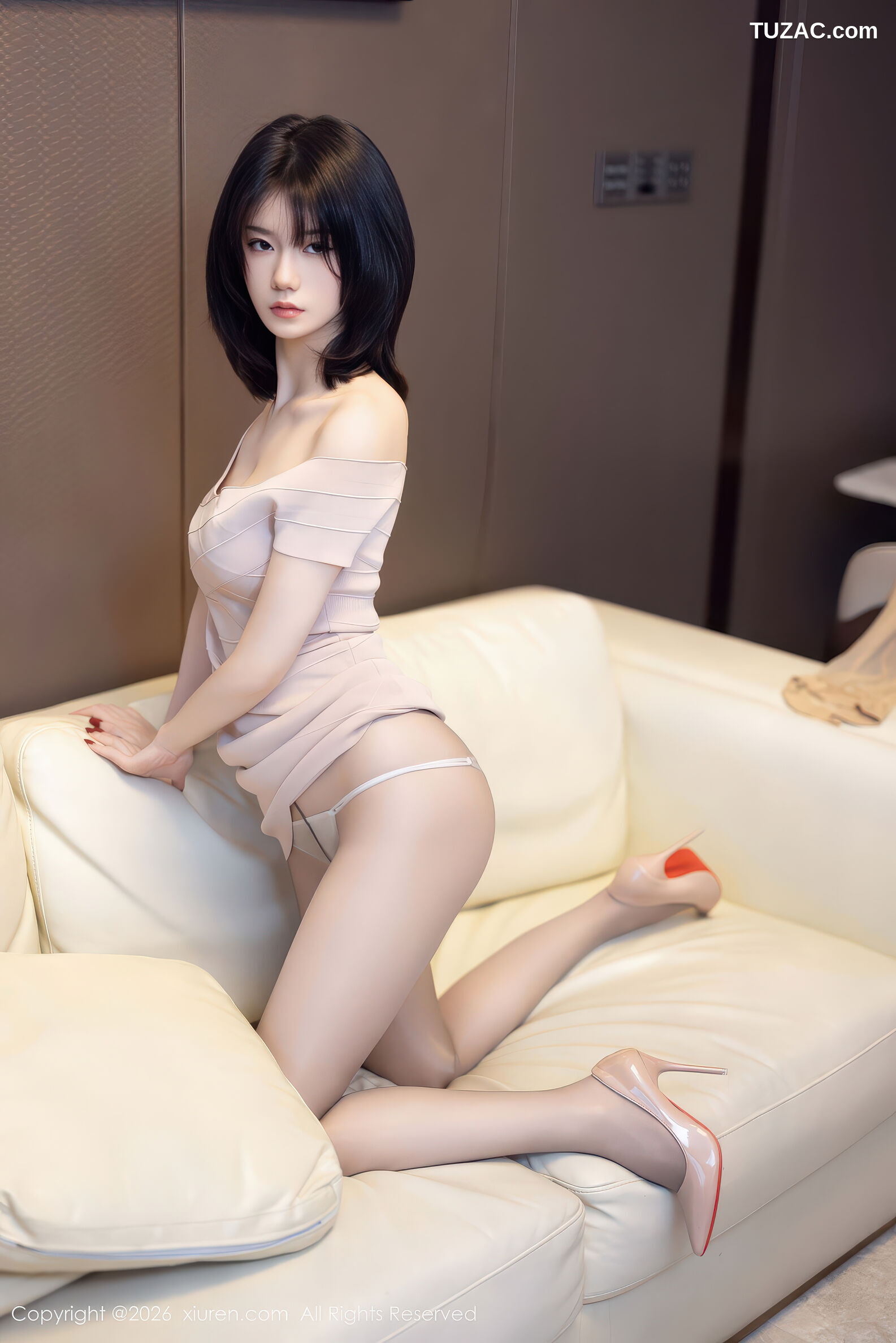 XiuRen秀人网-11244-凌七七-短发少女连衣短裙-2026.01.16