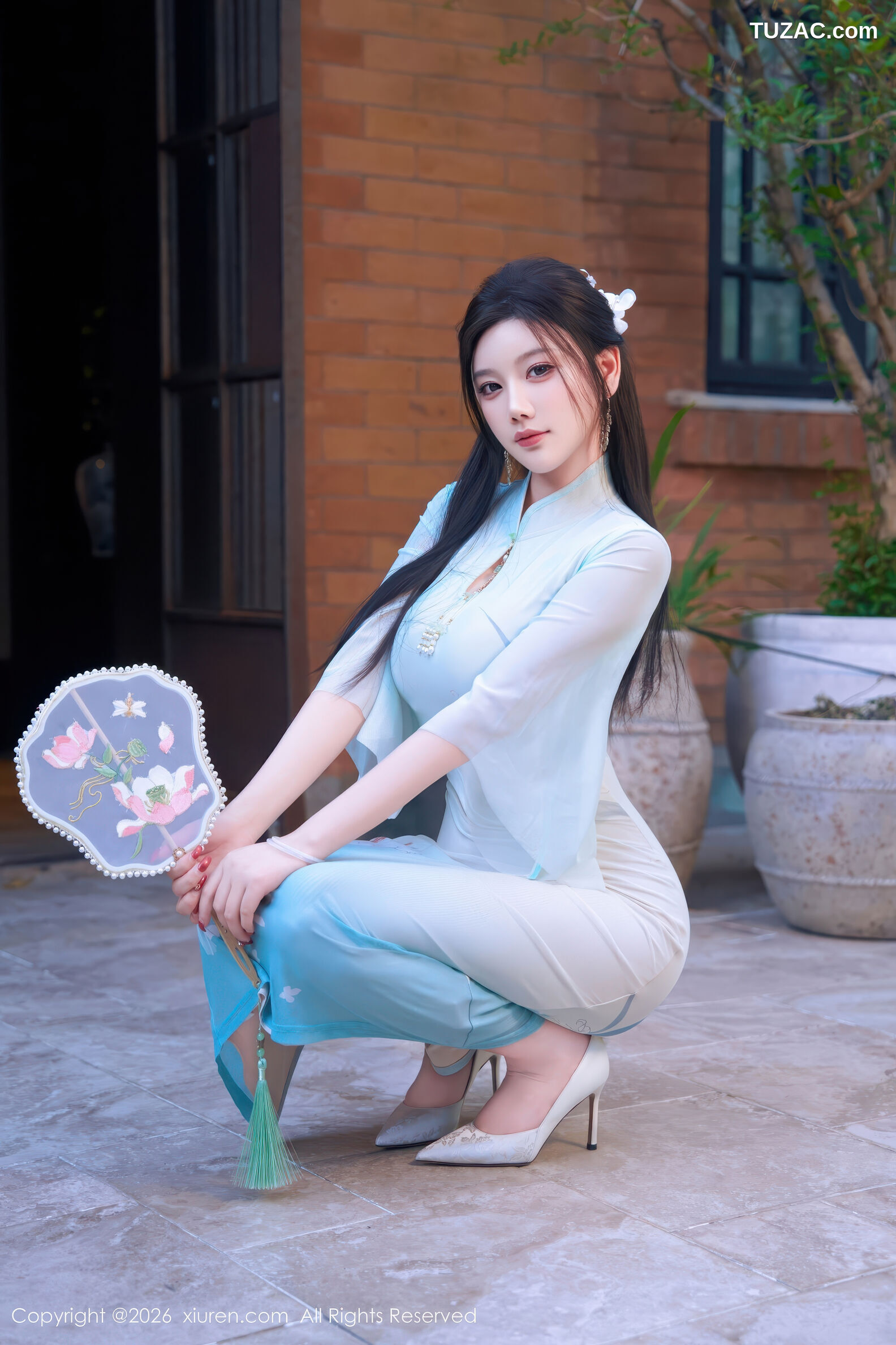 XiuRen秀人网-11258-杨晨晨-蓝色古风服饰-2026.01.21