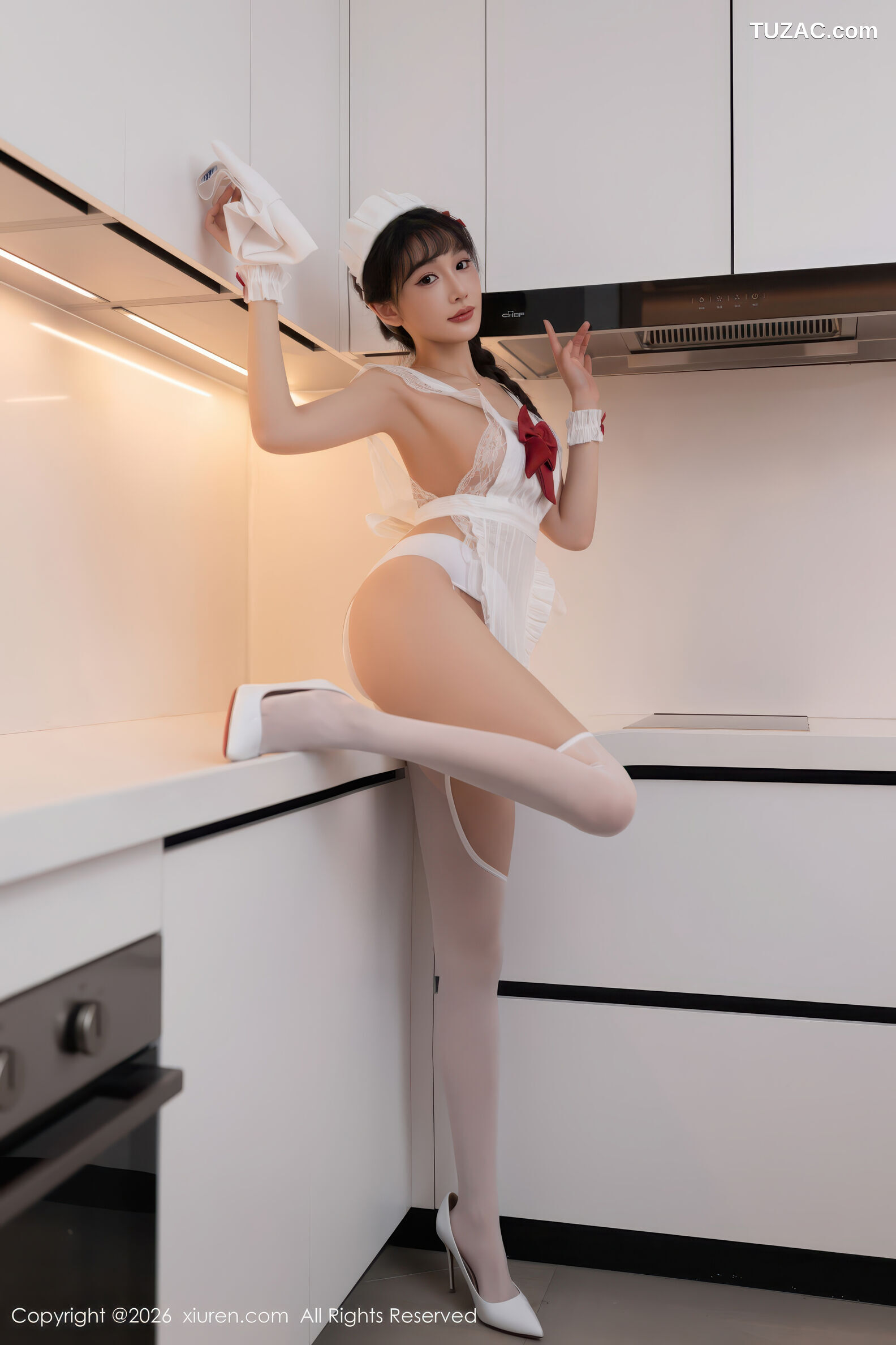 XiuRen秀人网-11264-陆萱萱-白色女仆装扮-2026.01.22