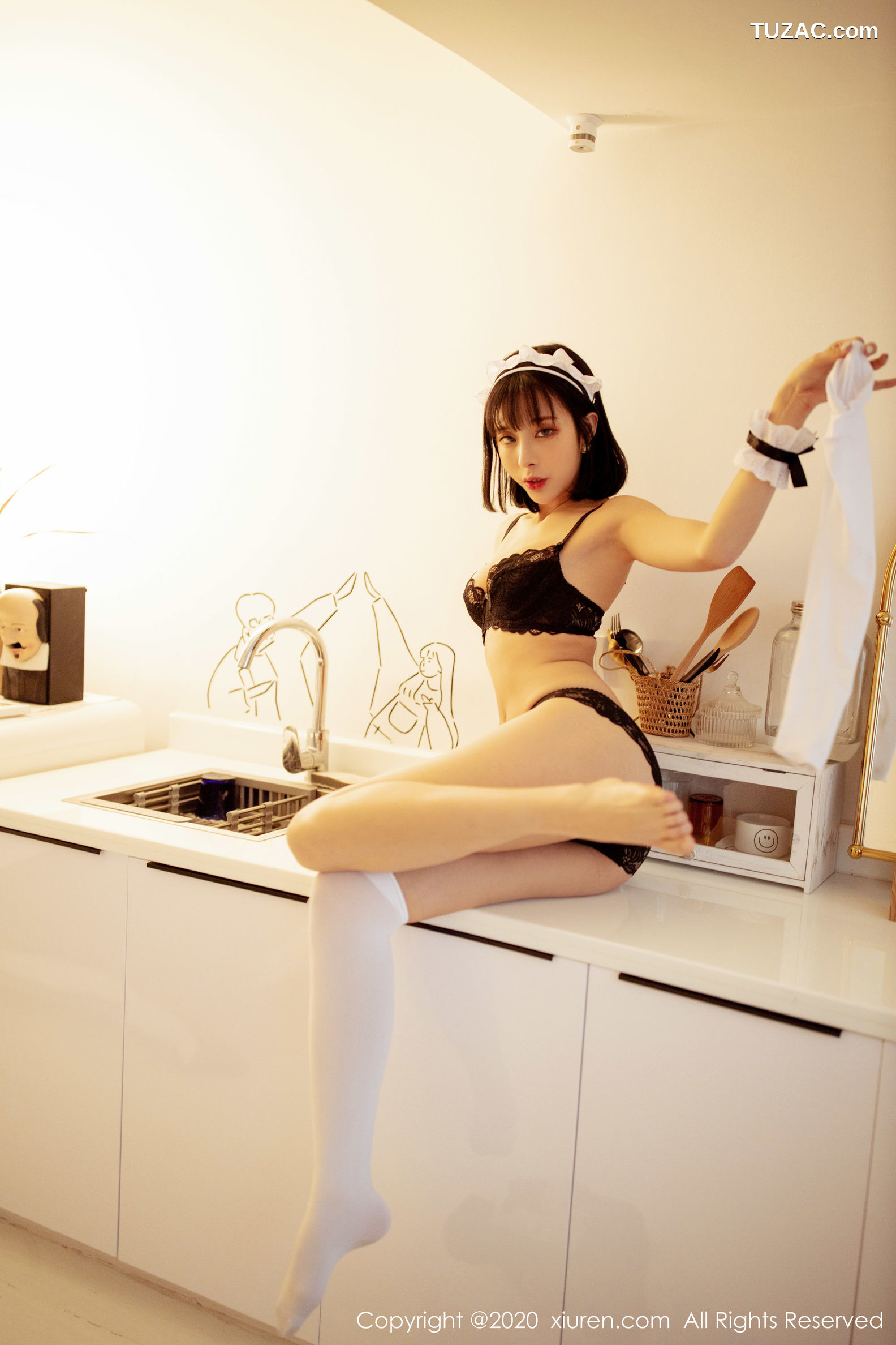 XiuRen秀人网-2008-陈小喵-《情趣的女仆》-2020.02.26