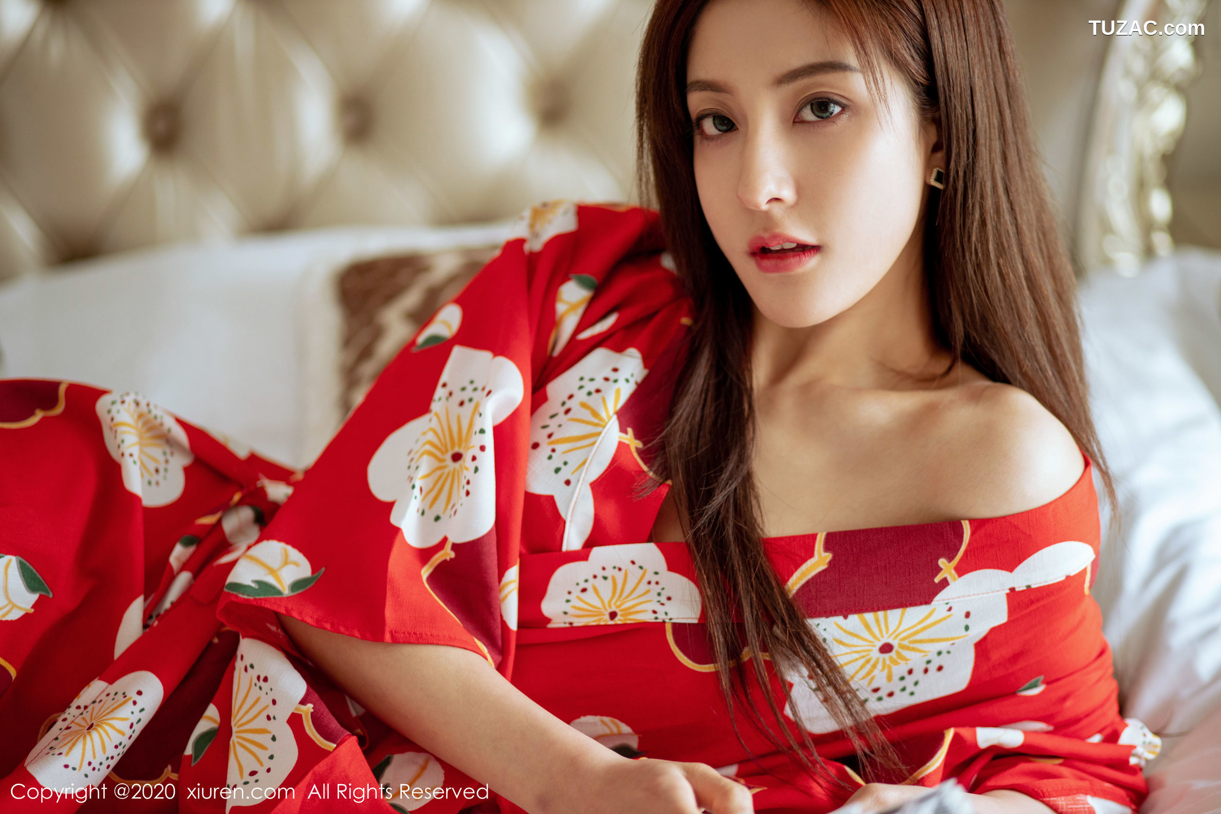 XiuRen秀人网-2015-林文文Yooki-《和服黑丝主题系列》-2020.02.28