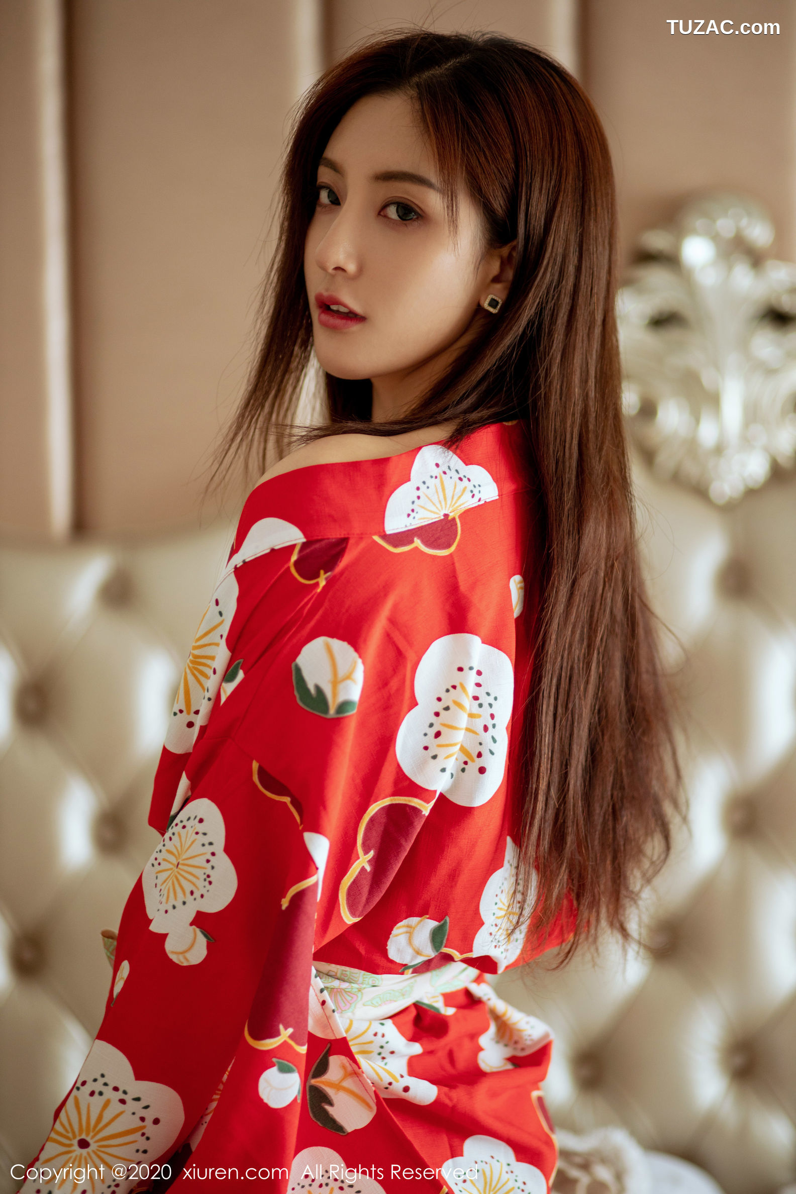 XiuRen秀人网-2015-林文文Yooki-《和服黑丝主题系列》-2020.02.28