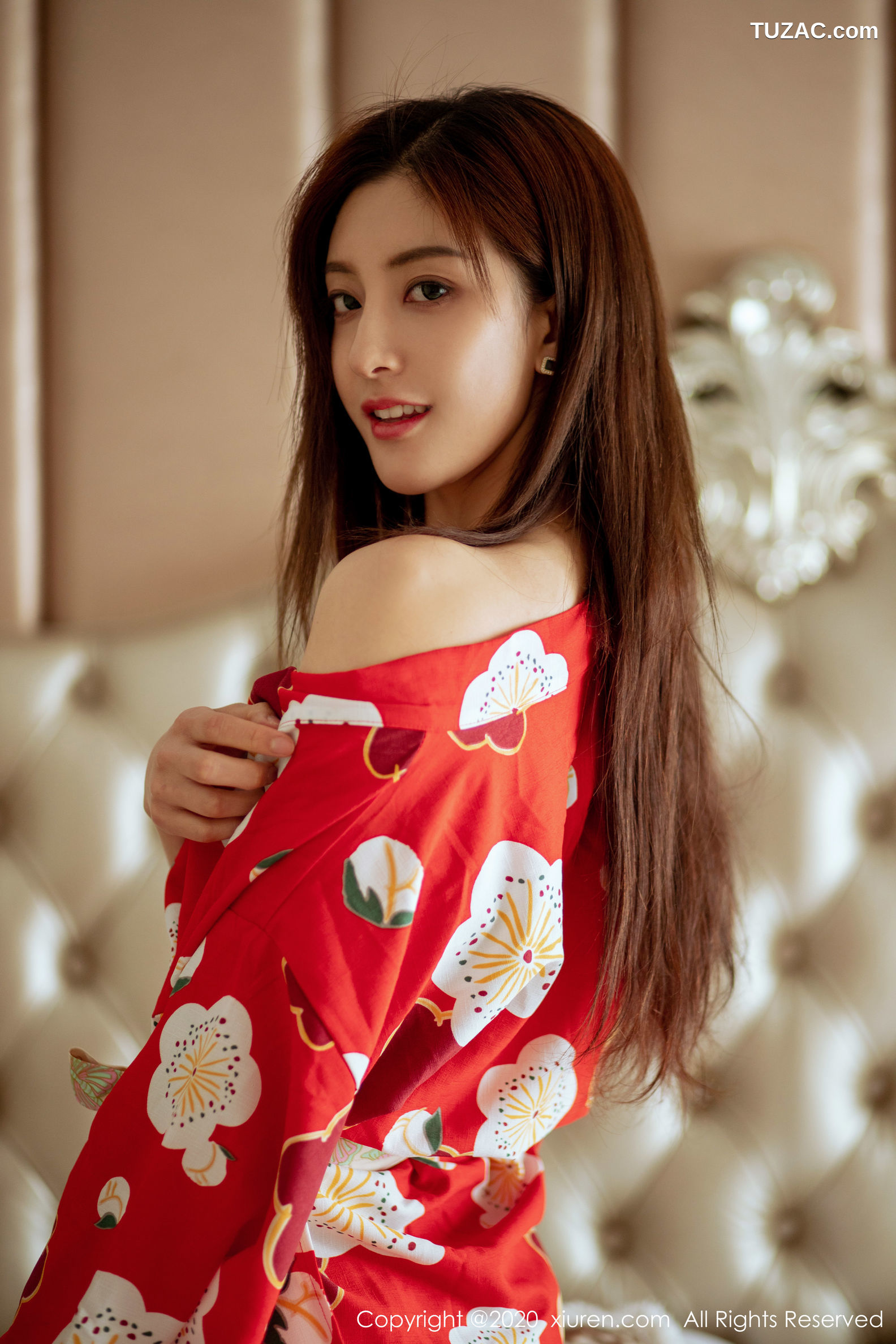 XiuRen秀人网-2015-林文文Yooki-《和服黑丝主题系列》-2020.02.28