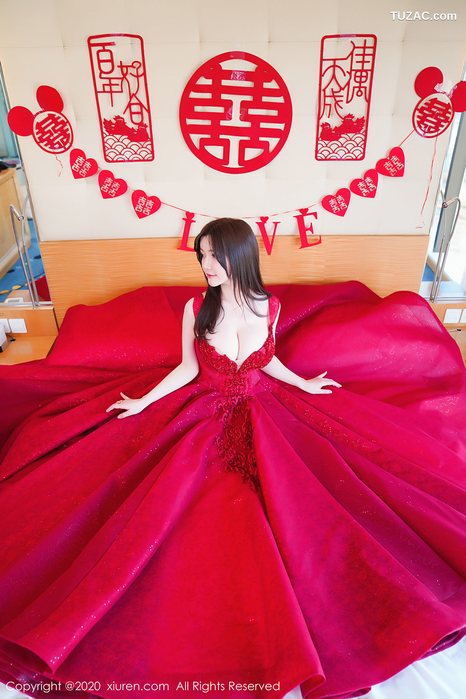 XiuRen秀人网-2058-糯美子-《新娘主题》-2020.03.13