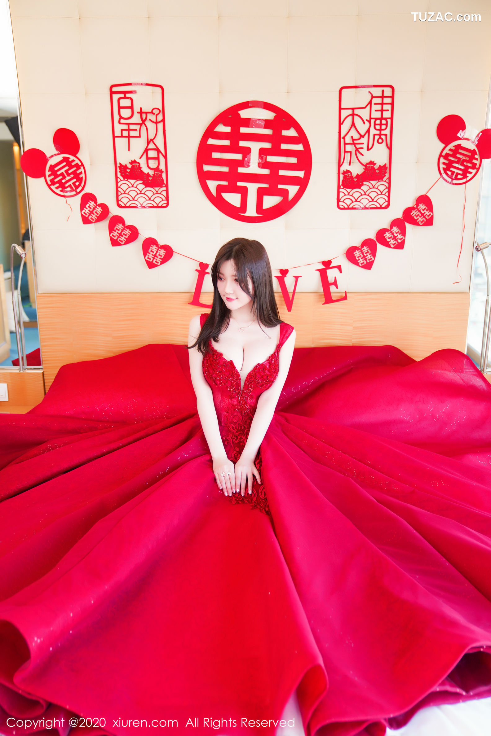 XiuRen秀人网-2058-糯美子-《新娘主题》-2020.03.13