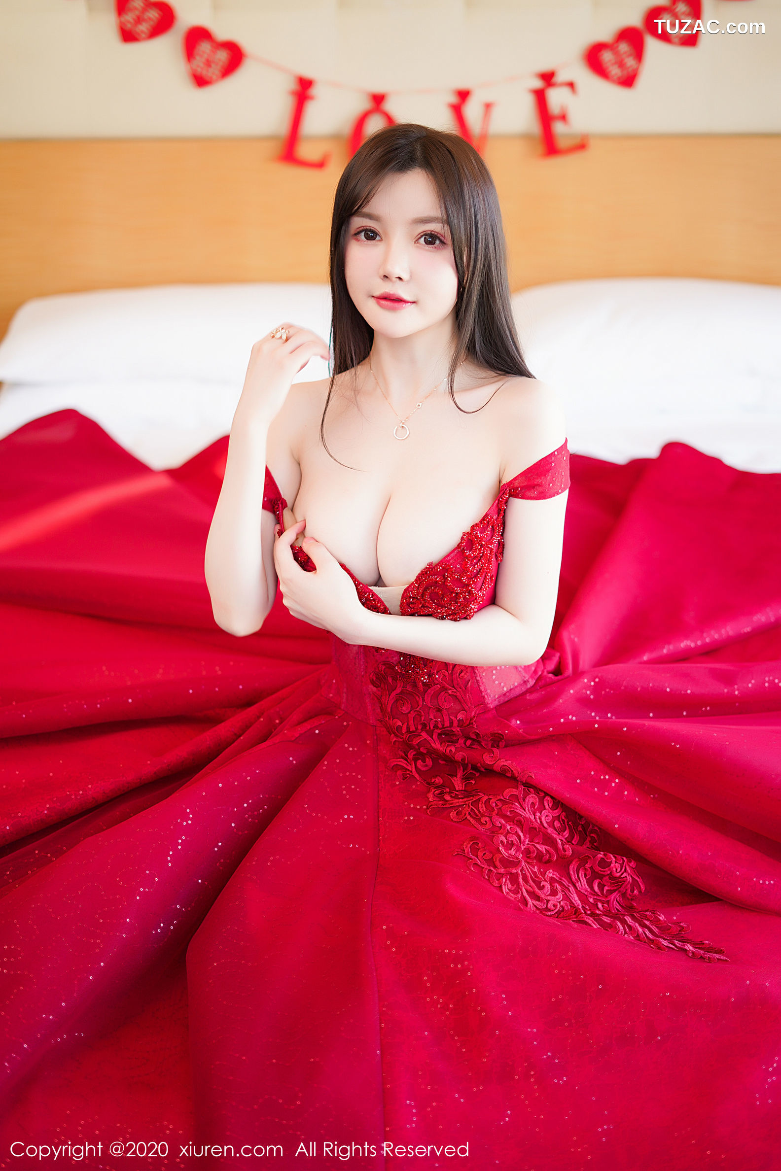 XiuRen秀人网-2058-糯美子-《新娘主题》-2020.03.13