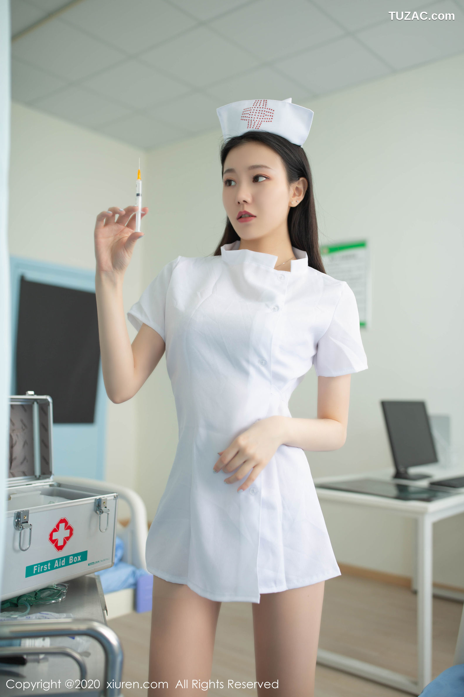 XiuRen秀人网-2181-安然Maleah-《护士姐姐》-2020.04.22